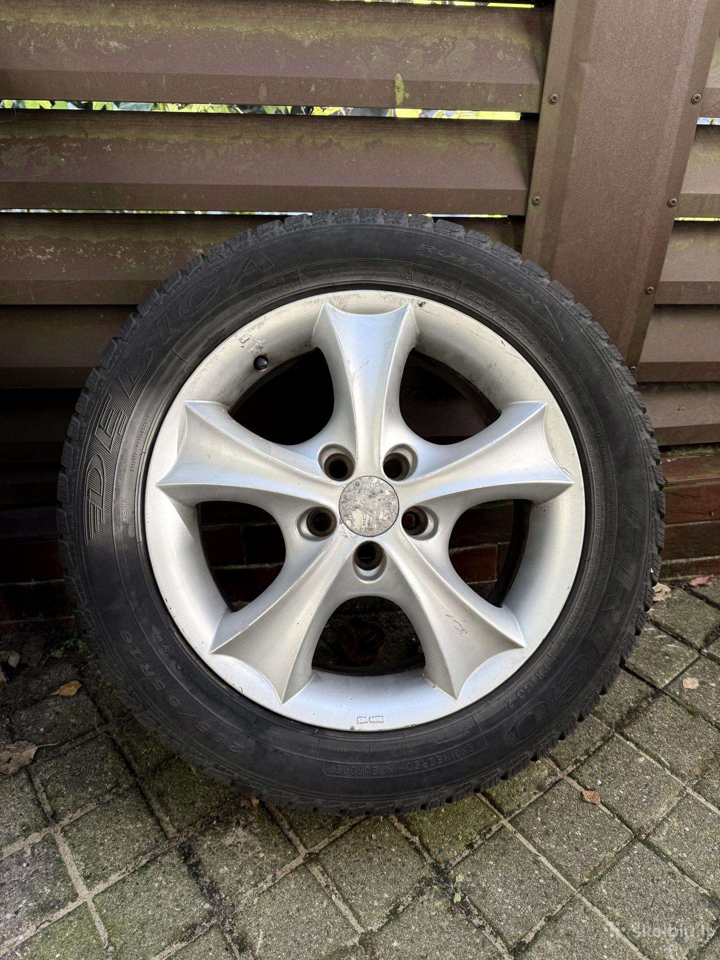 Ratlankiai su žieminėmis padangomis 205/55 R16