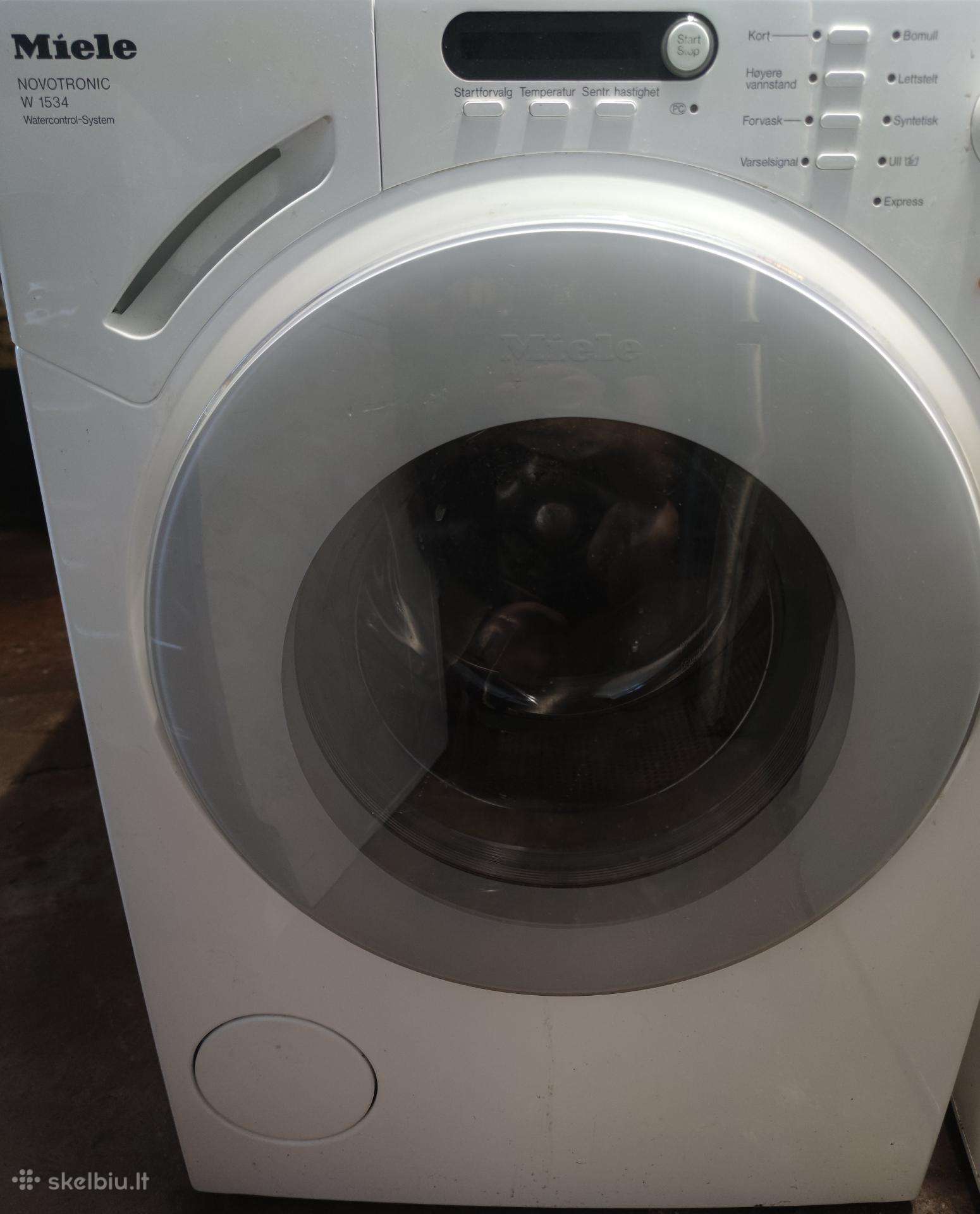 Miele w1534 skalbimo mašina