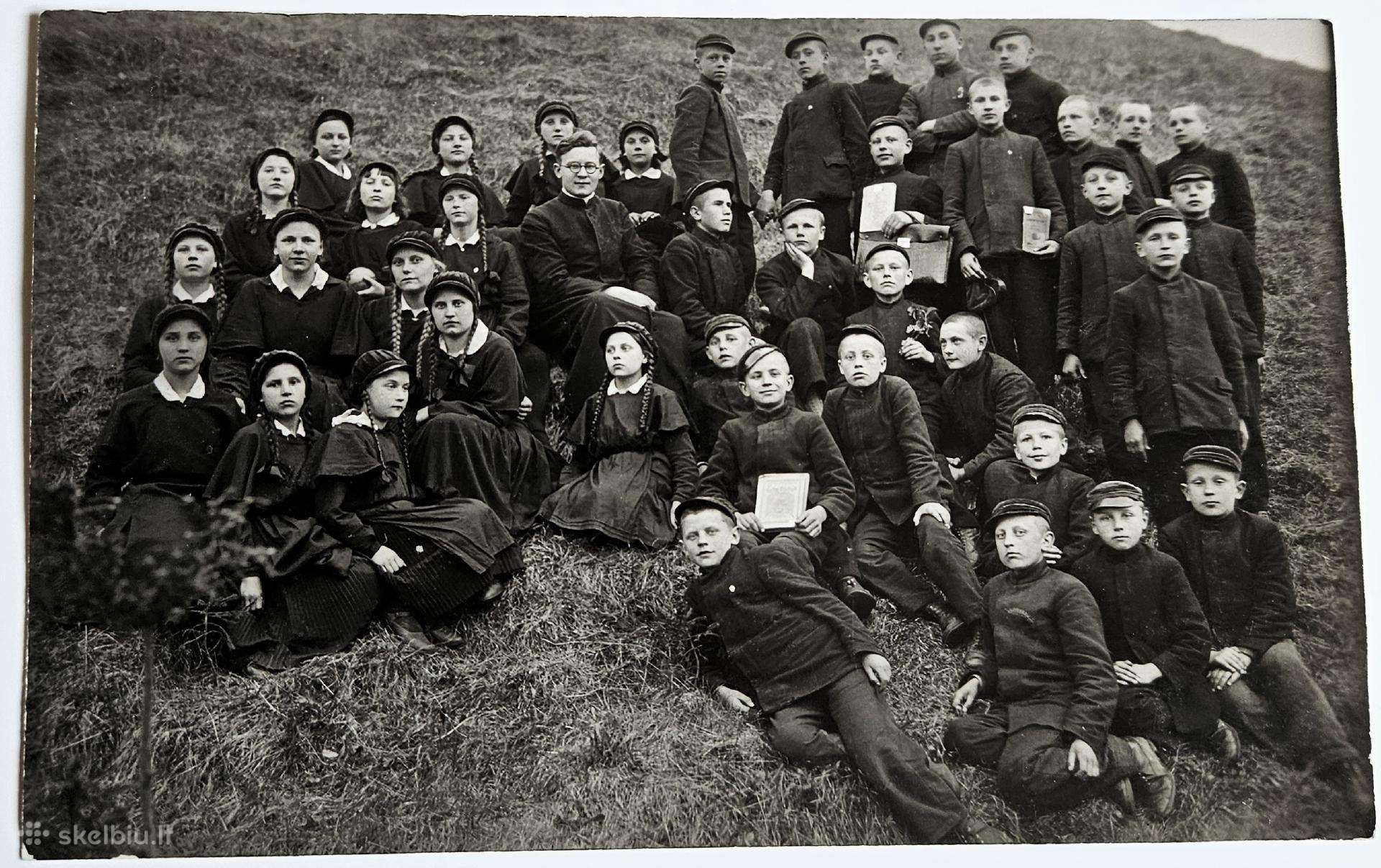 Kupiškio moksleiviai. 1933 m.