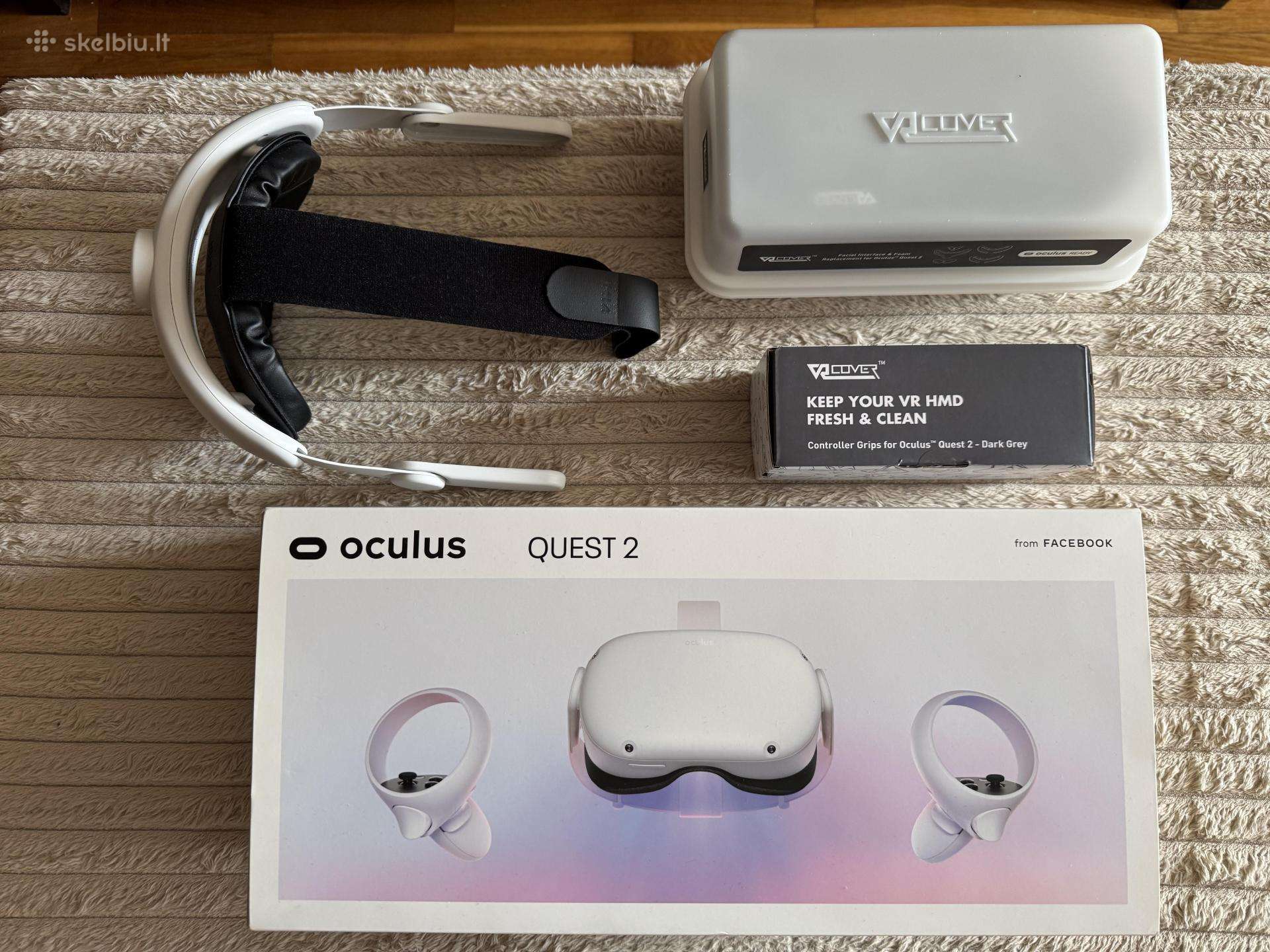 Meta Quest 2 Vr akiniai su priedais