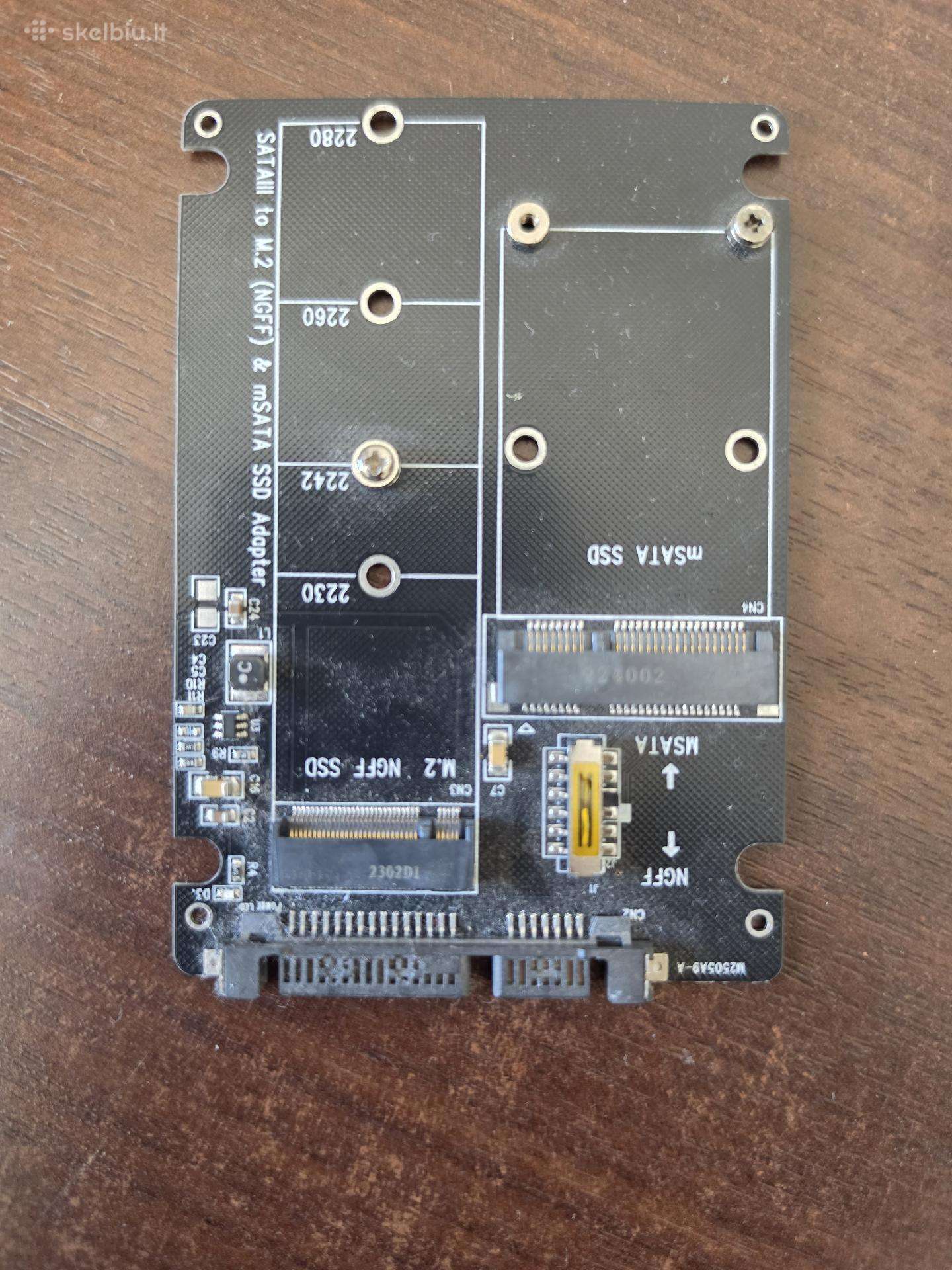 Pcie adapteris
