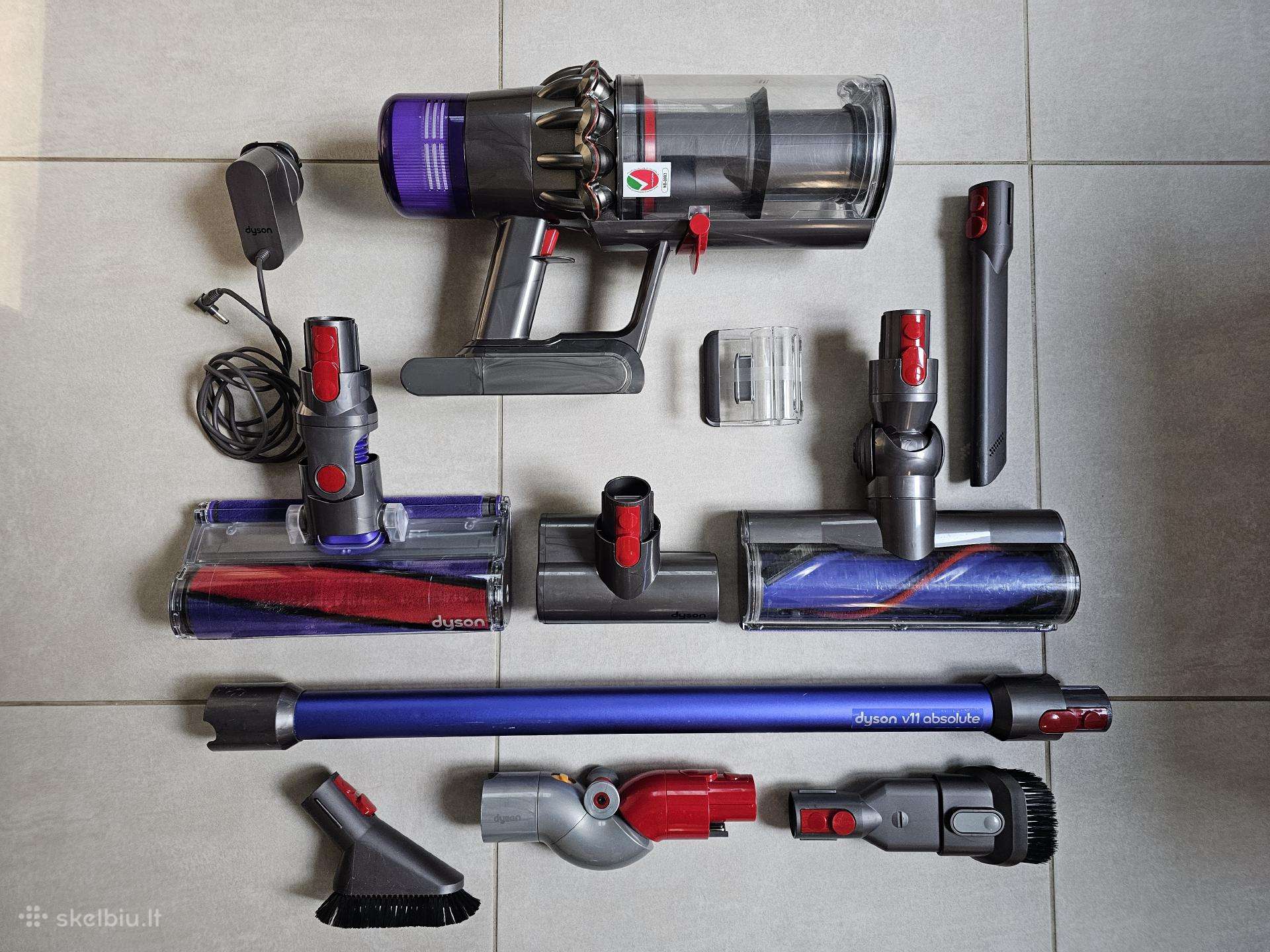 Dyson V11 Absolute dulkiu siurblys sluota