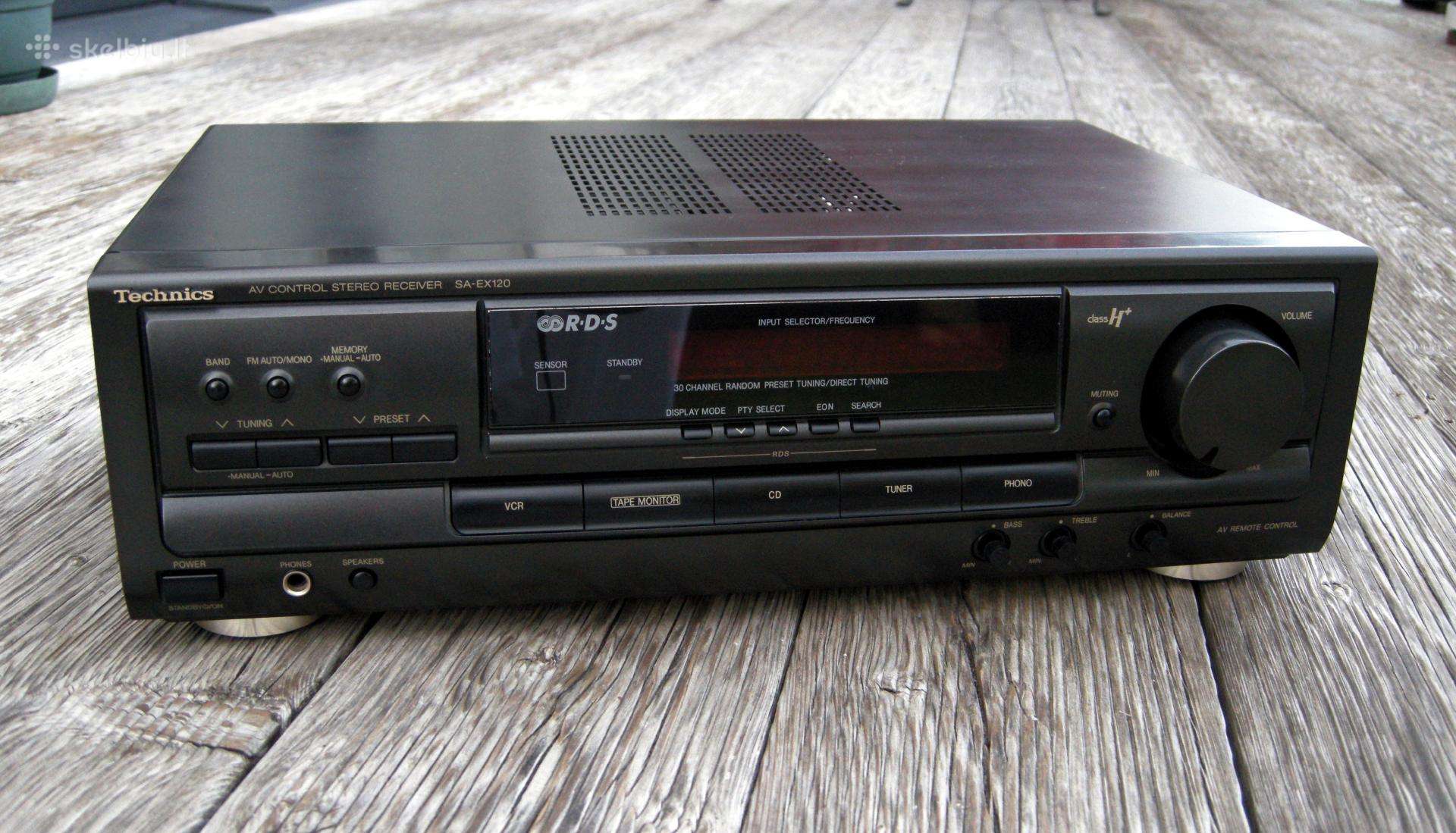 Technics Sa-ex120 Stereo Resyveris