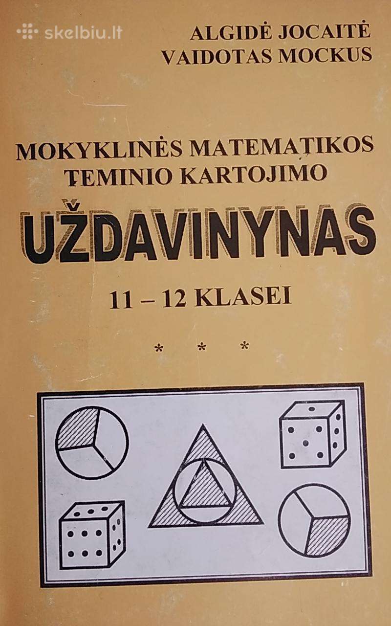 Matematikos teminio kartojimo uždavinynas 11-12 kl