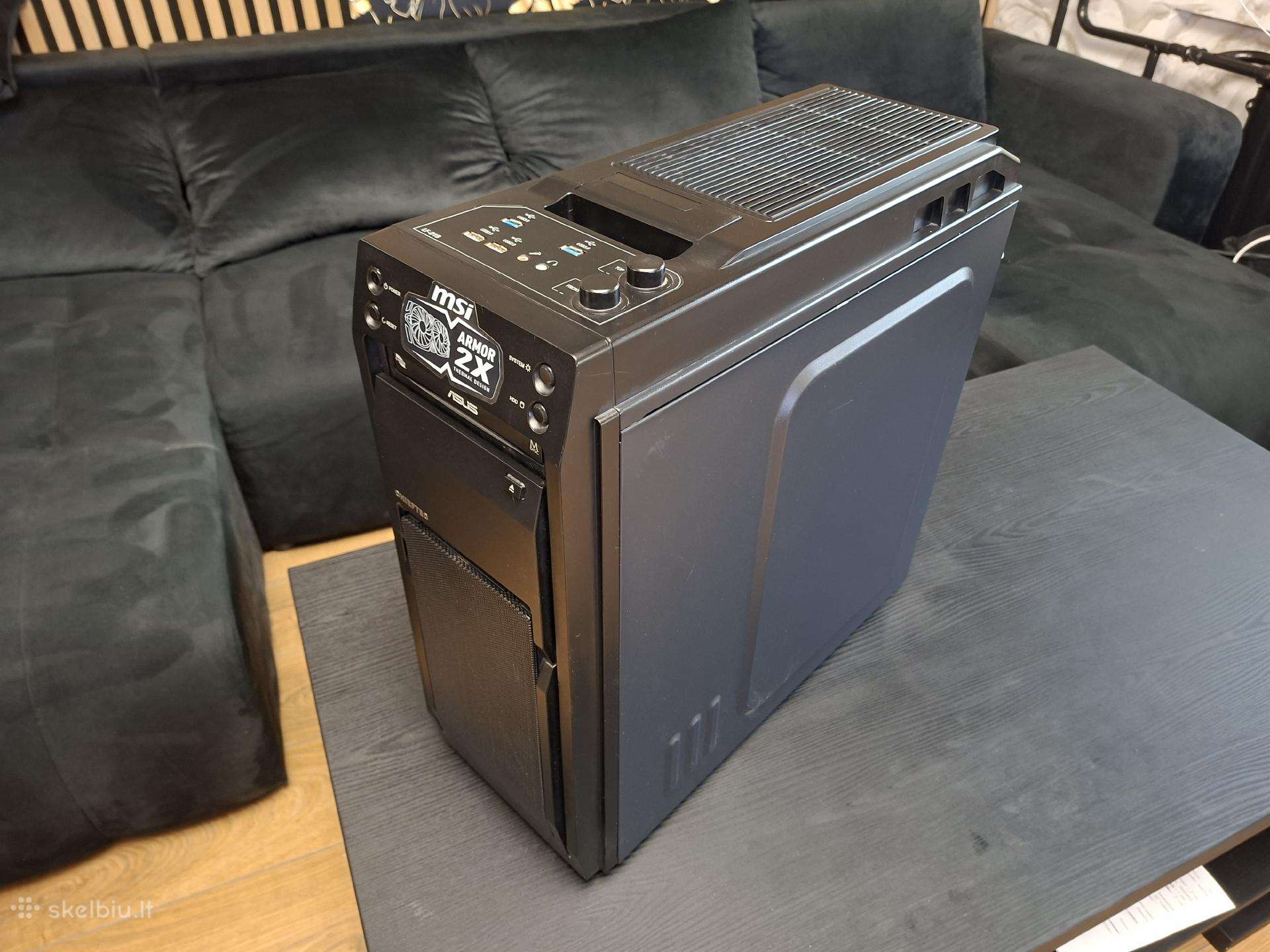 Žaidimų kompiuteris i7-8700k, gtx 1070 8g