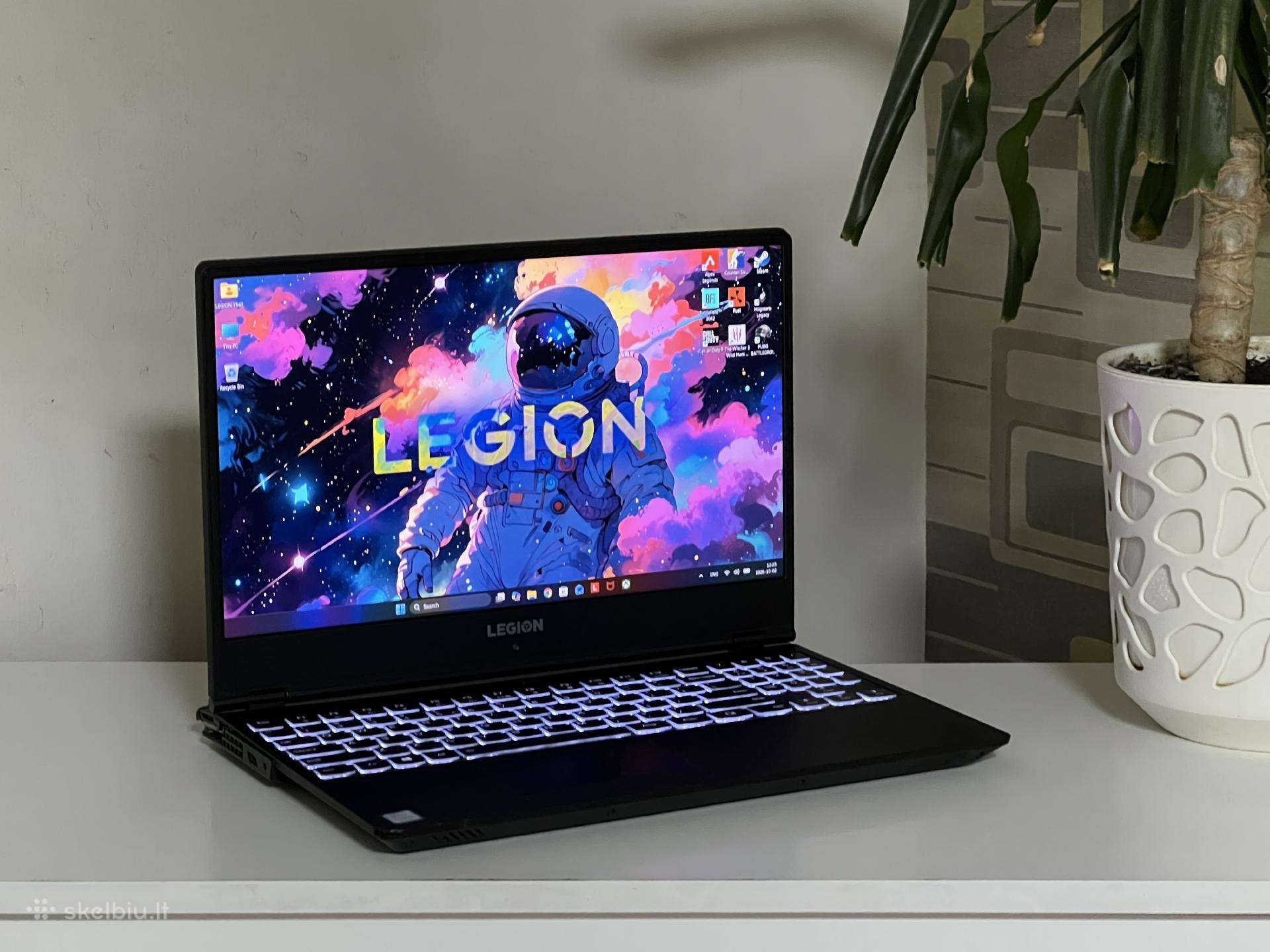Parduodamas Legion Y540 su Gtx 1650, I5, 16/512gb.