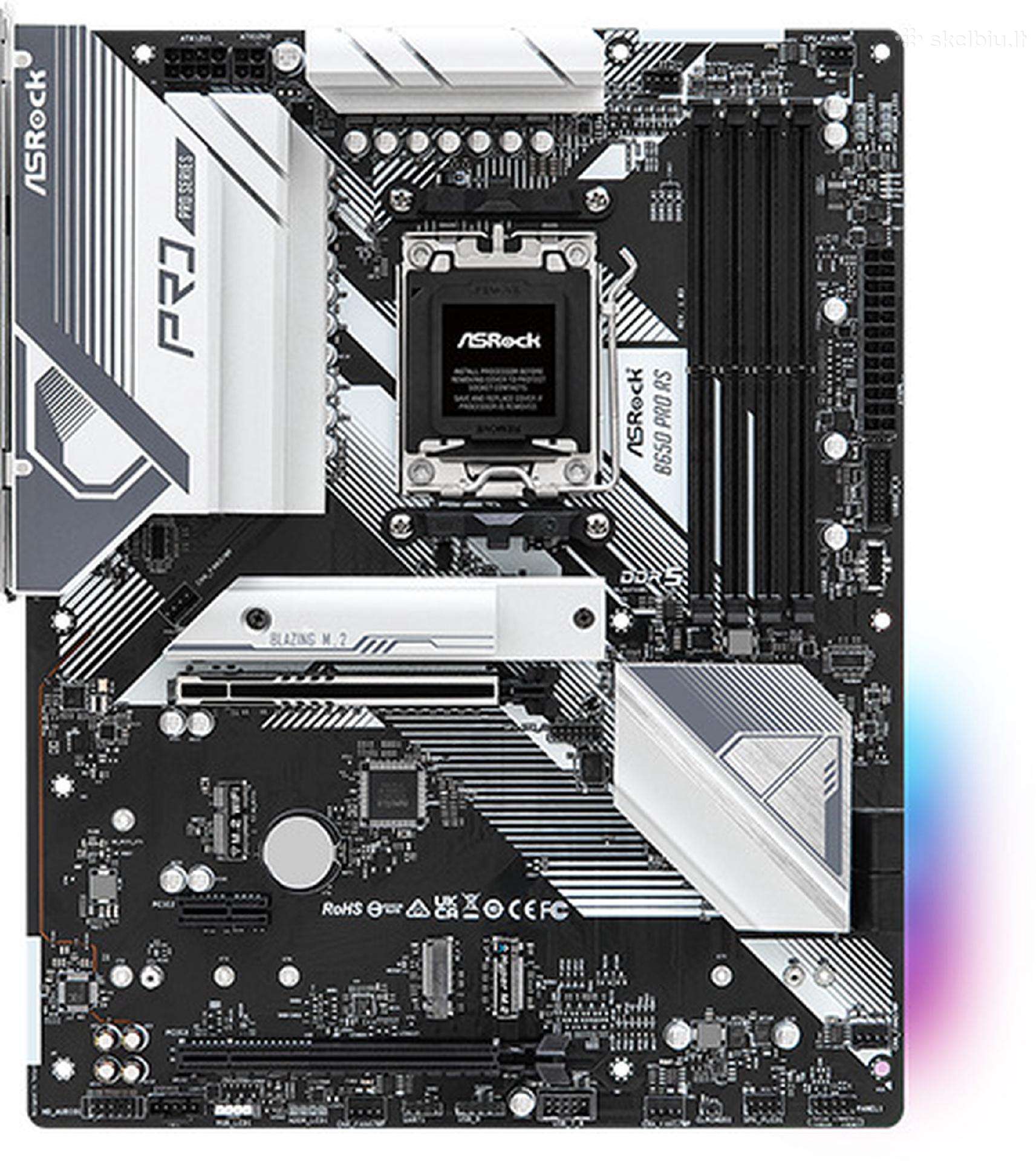 Pagrindinė plokštė Asrock B650 Pro RS*