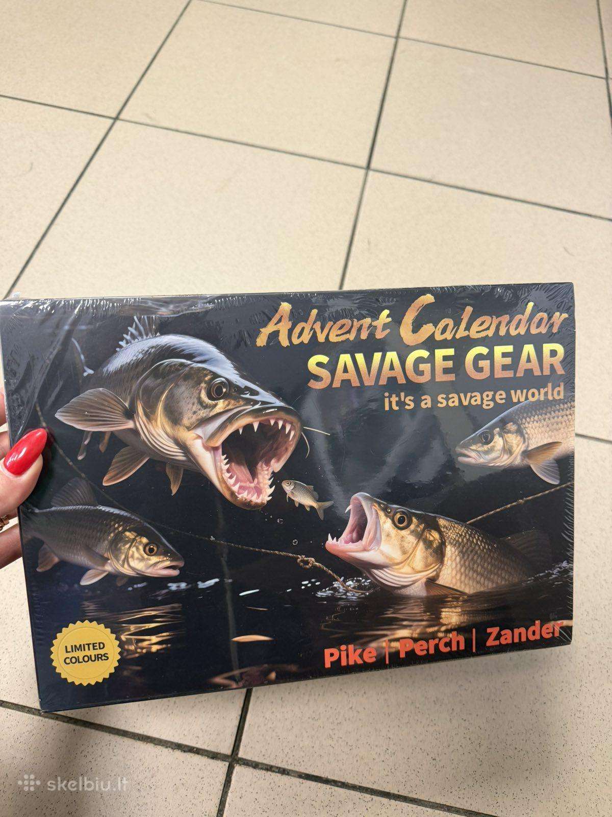 Advento kalendorius žvejui, 24 vnt masalai
