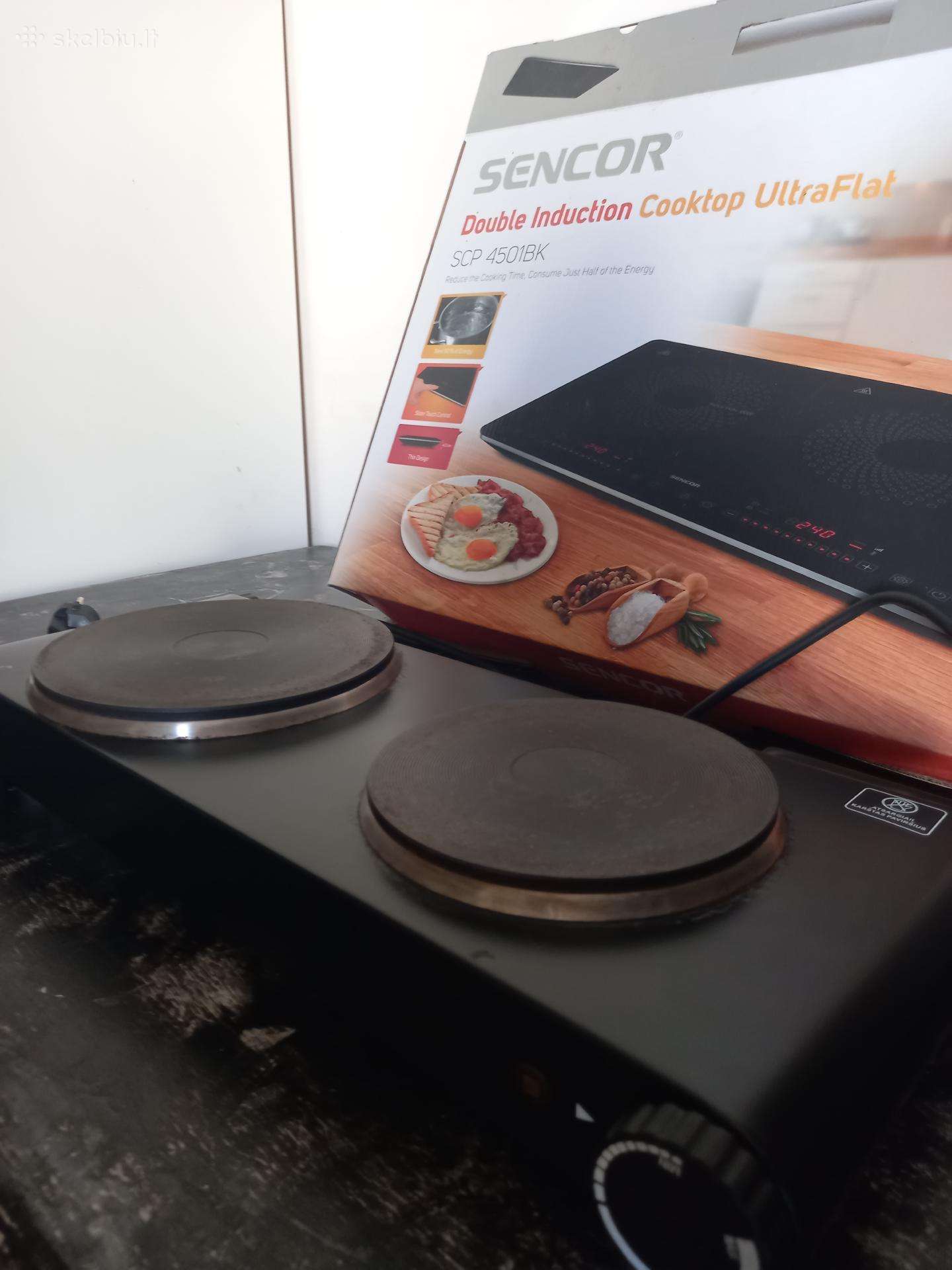 Dviguba elektrinė viryklė Standart St-hp02(b)