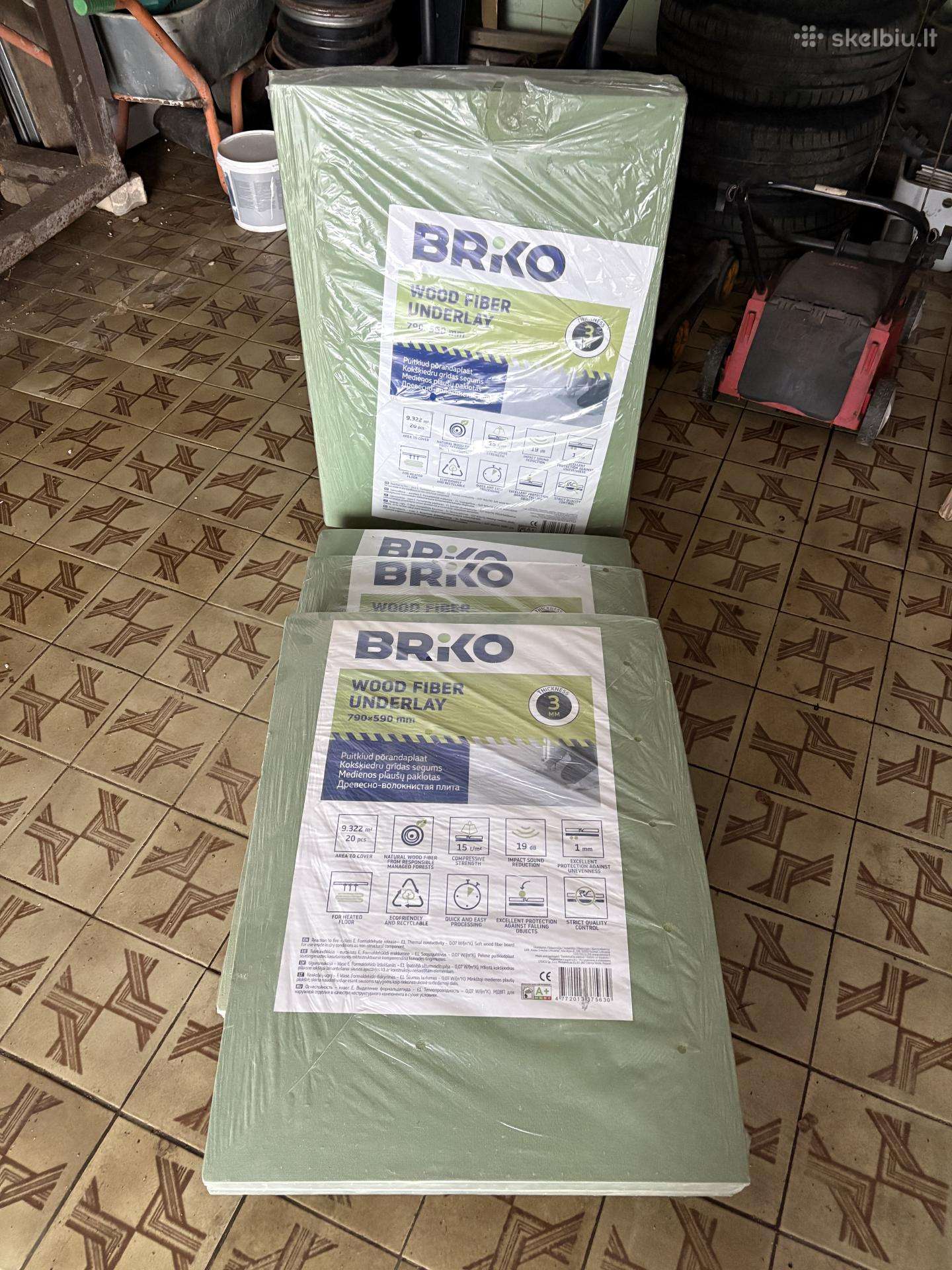 Paklotas po laminatu