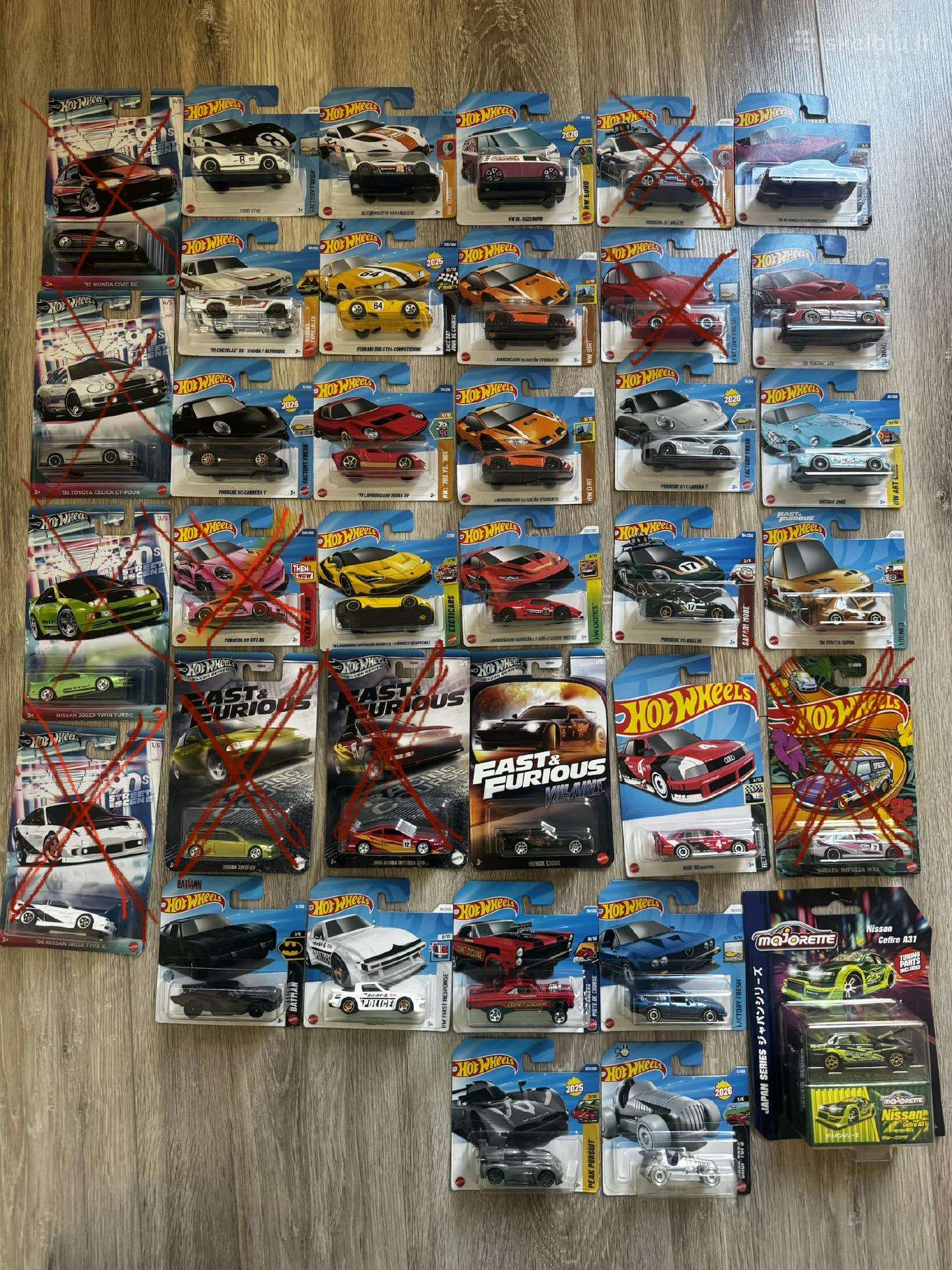 Hot Wheels modeliai nuo 1 eur