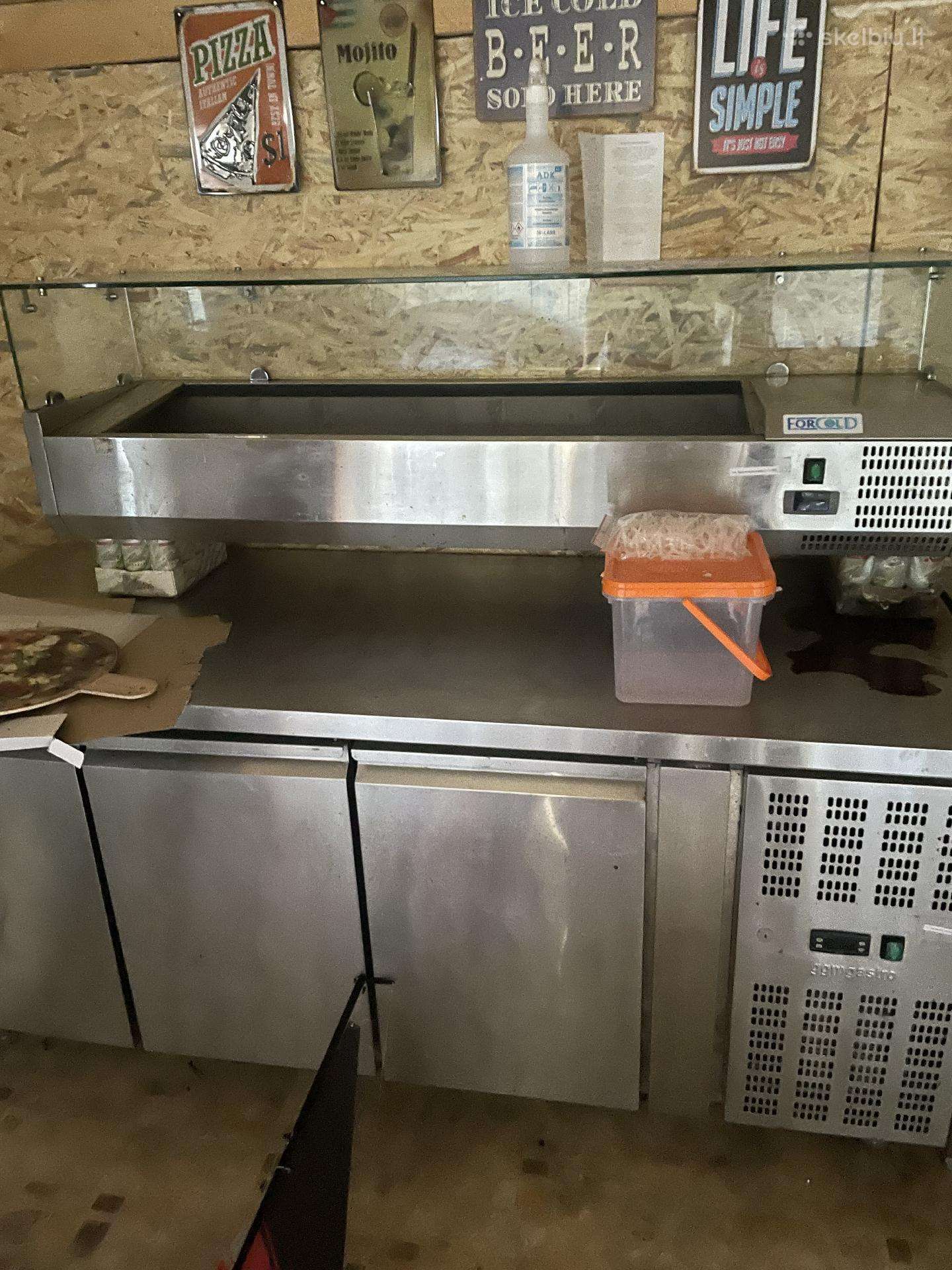 Parduodama restorano įranga