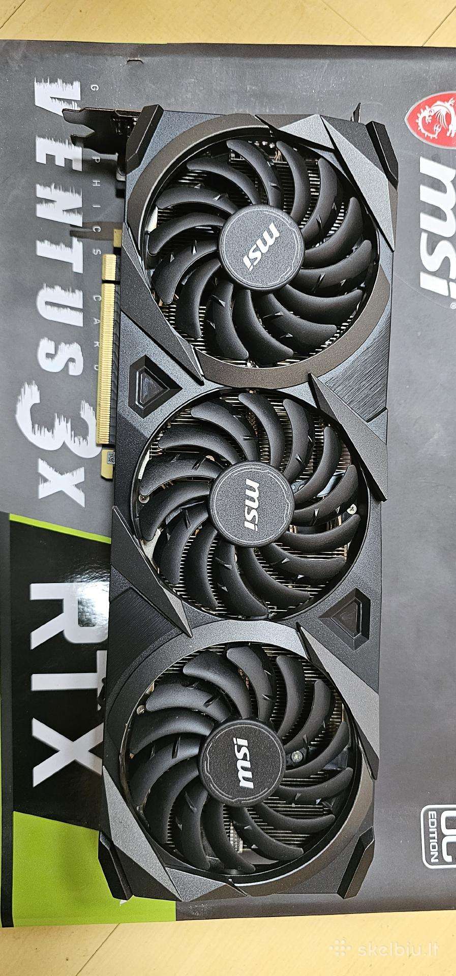 Vaizdo plokštę Msi Rtx 3090 Ventus 3x 24g Oc