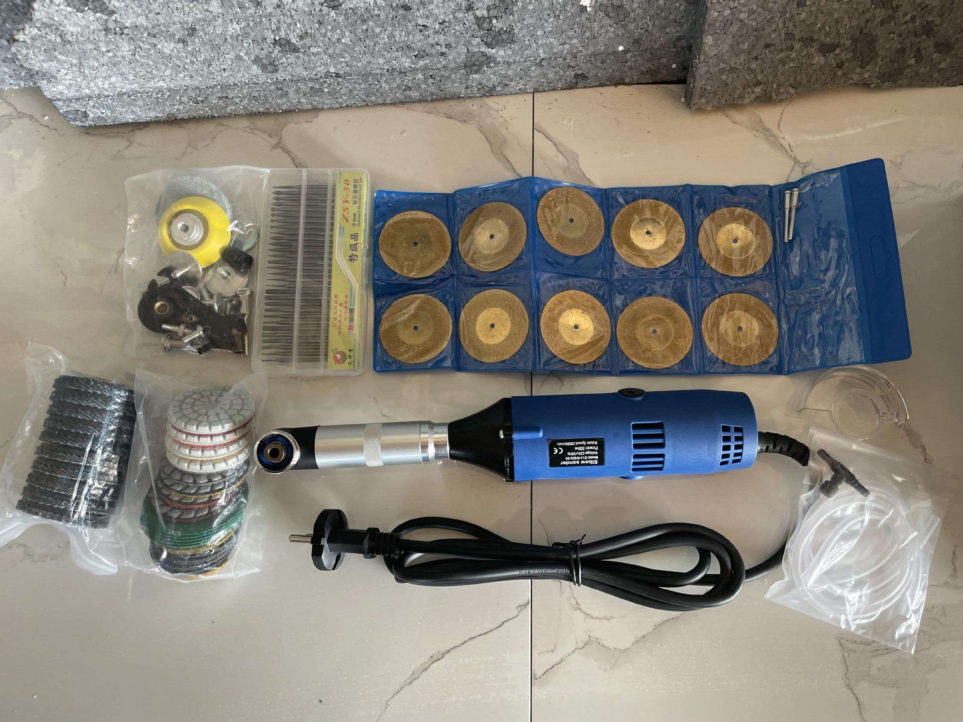 Mini kampinė šlifuoklė / graviravimo 500w