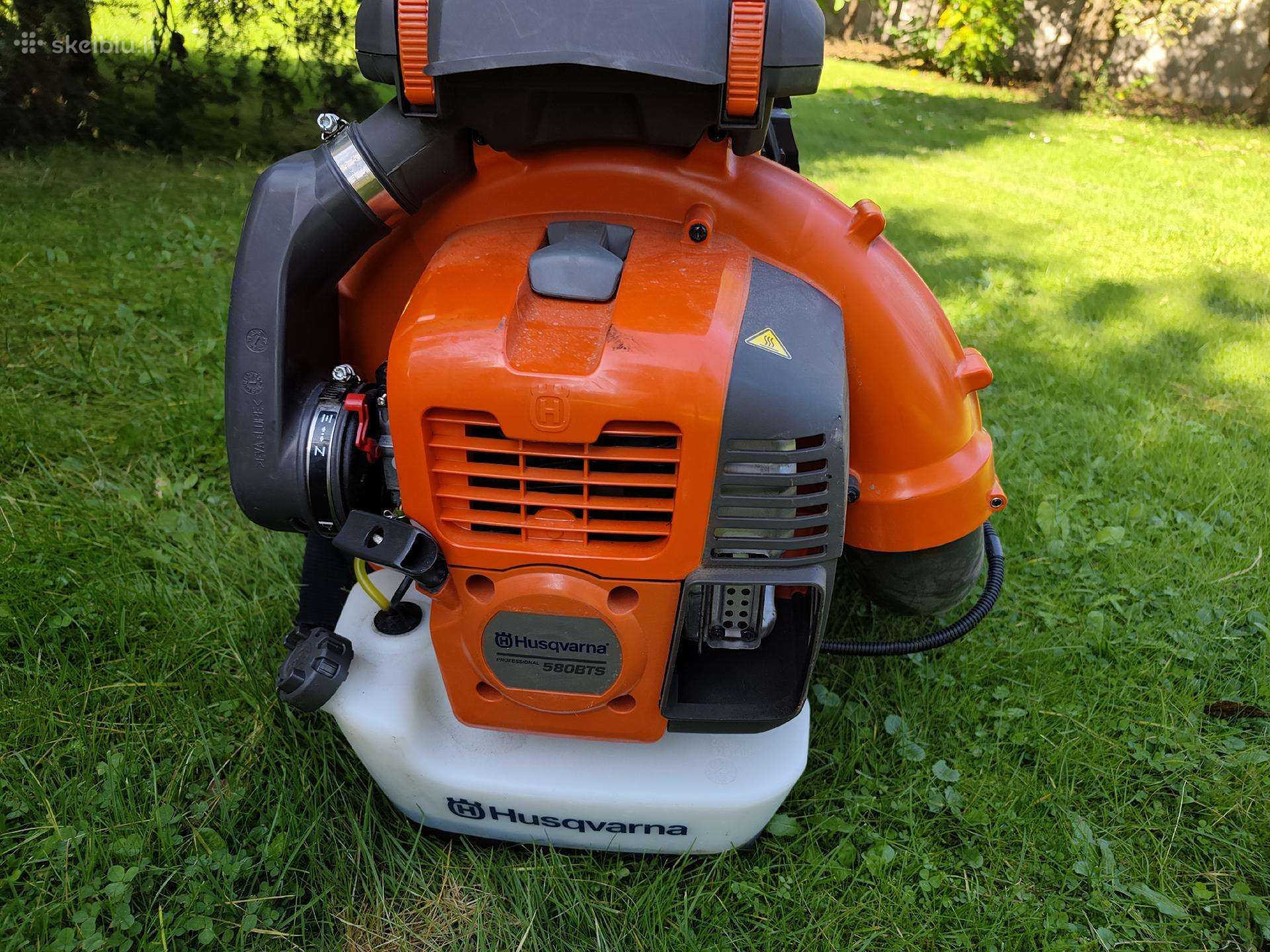 Husqvarna 580bts benzininis lapų pūstuvas