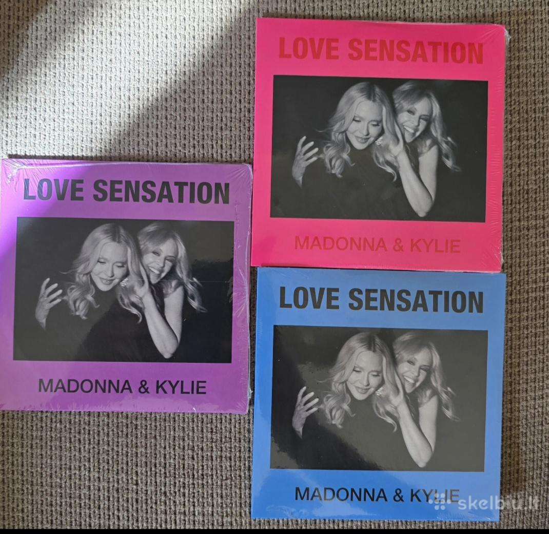 CD diskas Madonna and Kylie