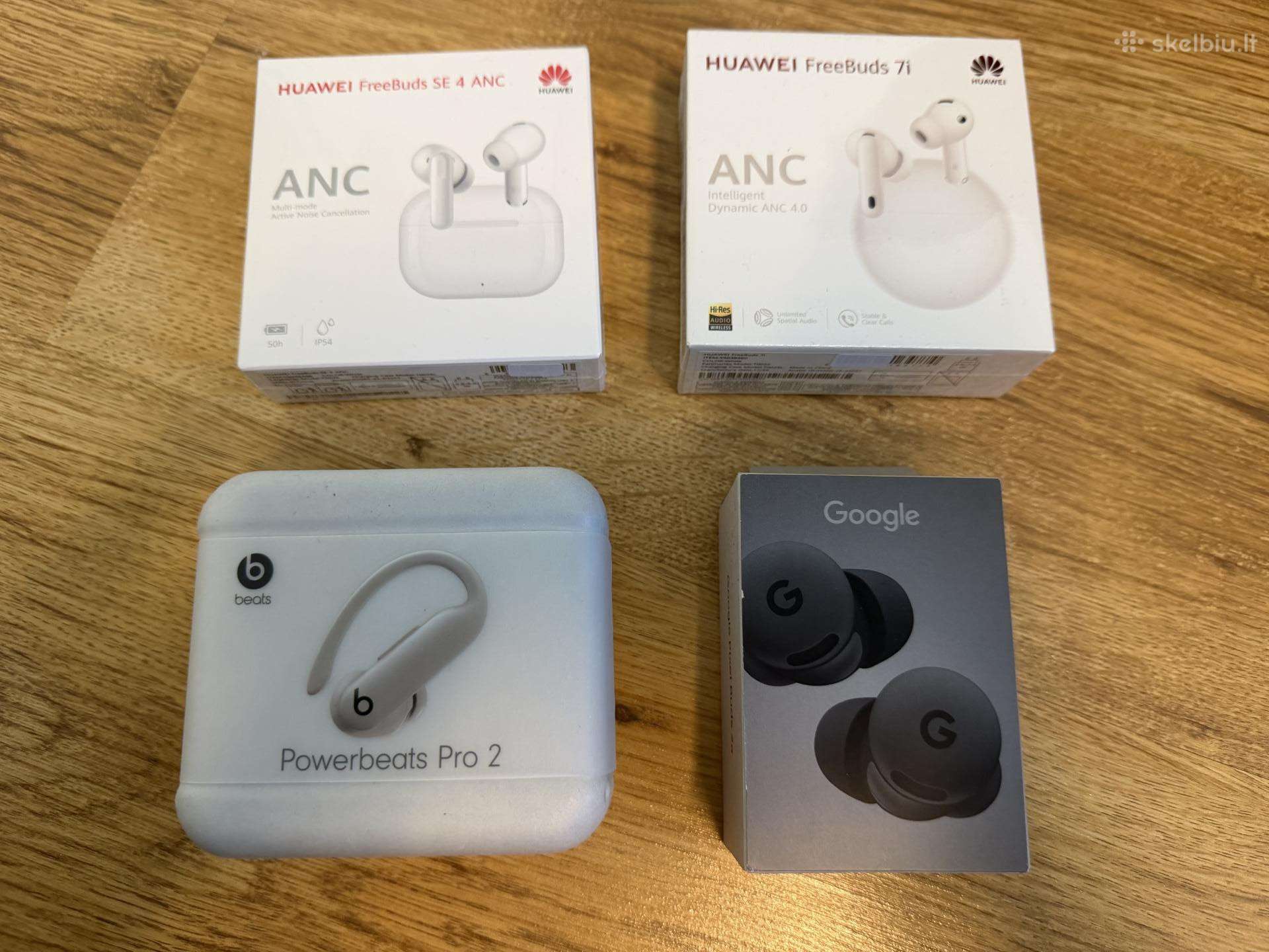 Naujos Ausines, Huawei, Google, Beats.