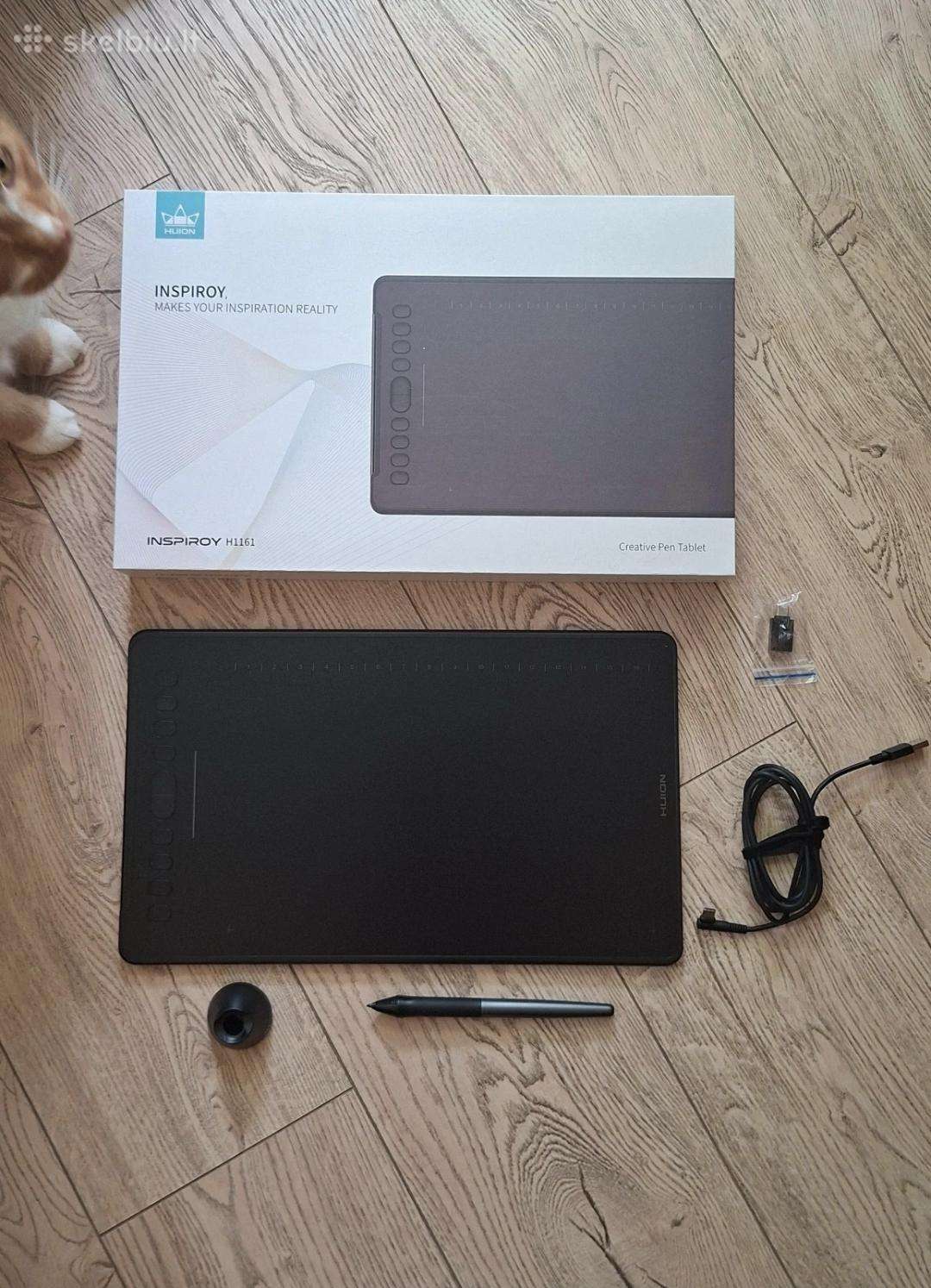 Huion Inspiroy H1161 pen tablet, piešimo plančetė
