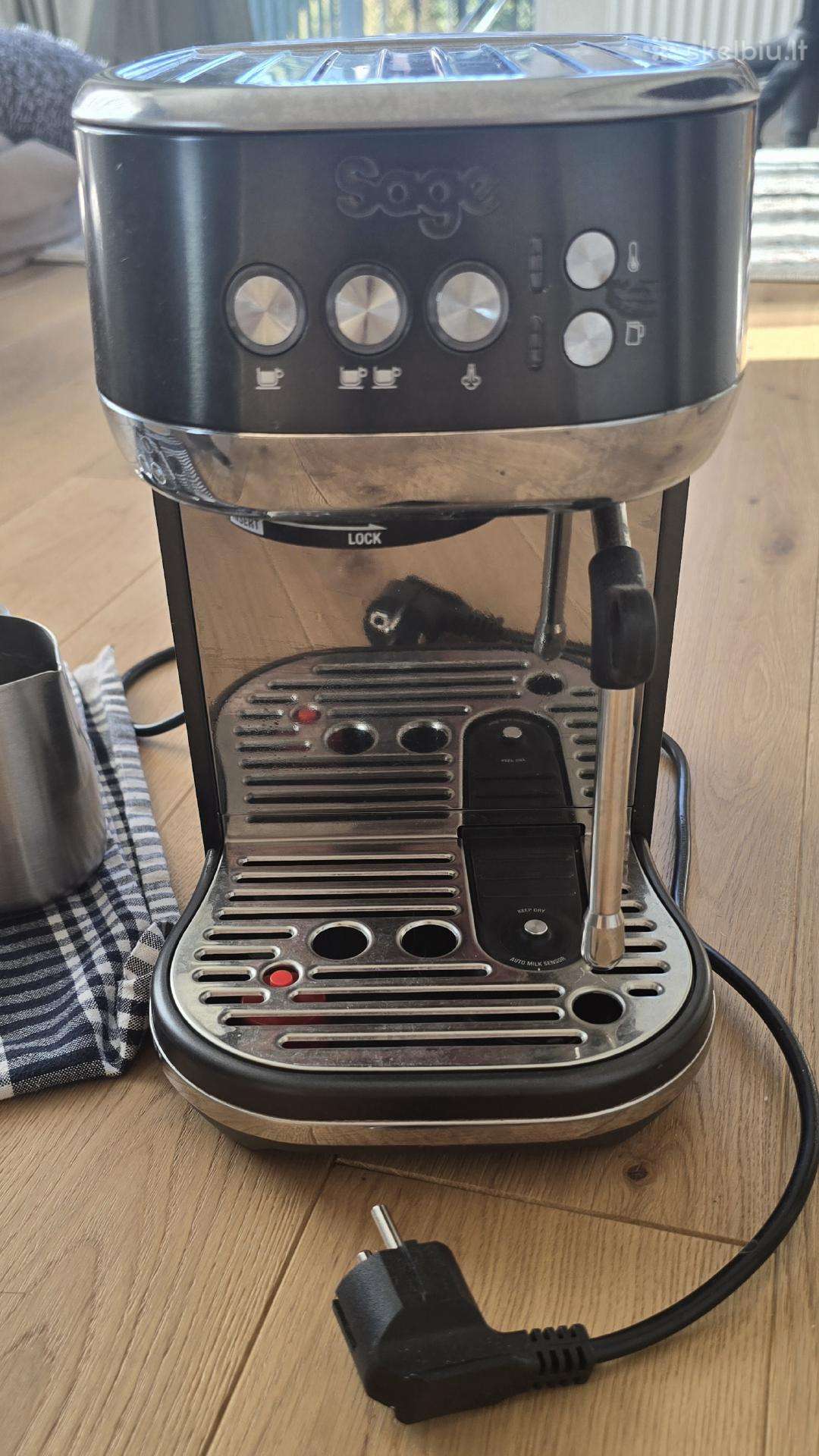 „Sage Bambino Plus“ juodas espresso kavos aparatas
