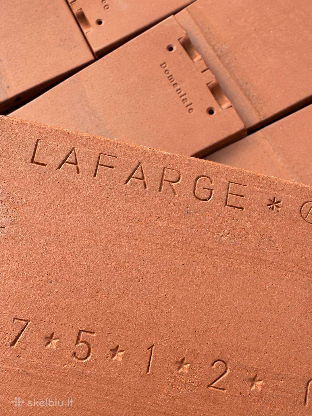 Parduodamos nenaujos stogo čerpės Lafarge Domanial