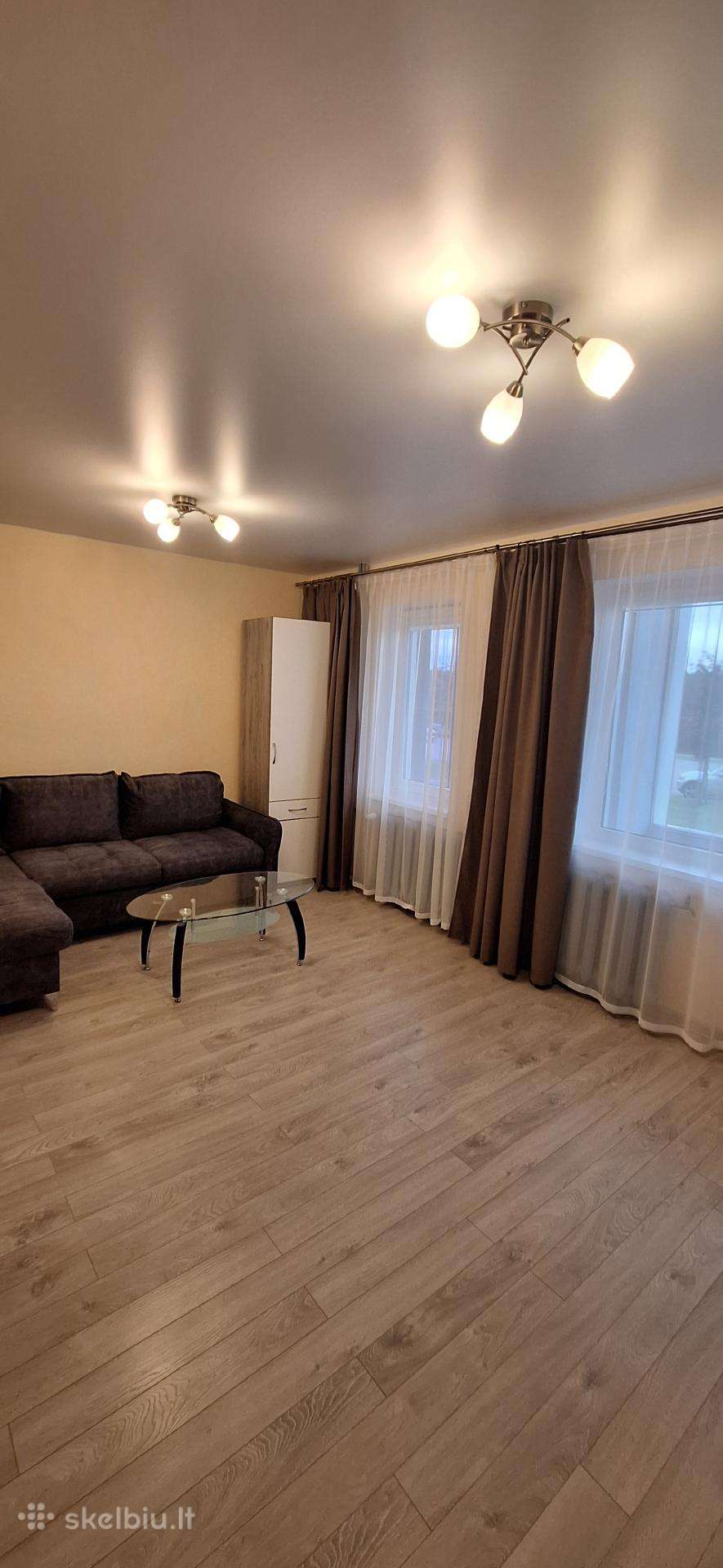 Pabradėje Išnuomojamas Erdvus 1kambario Butas