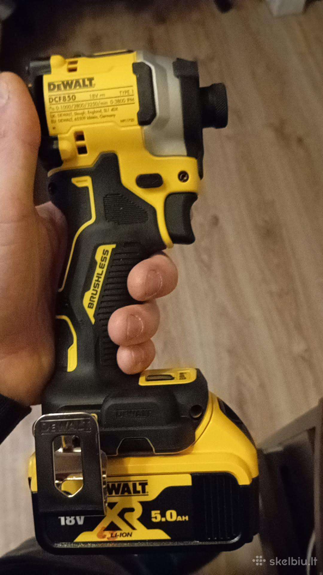 Dewalt Dcf850 suktukas