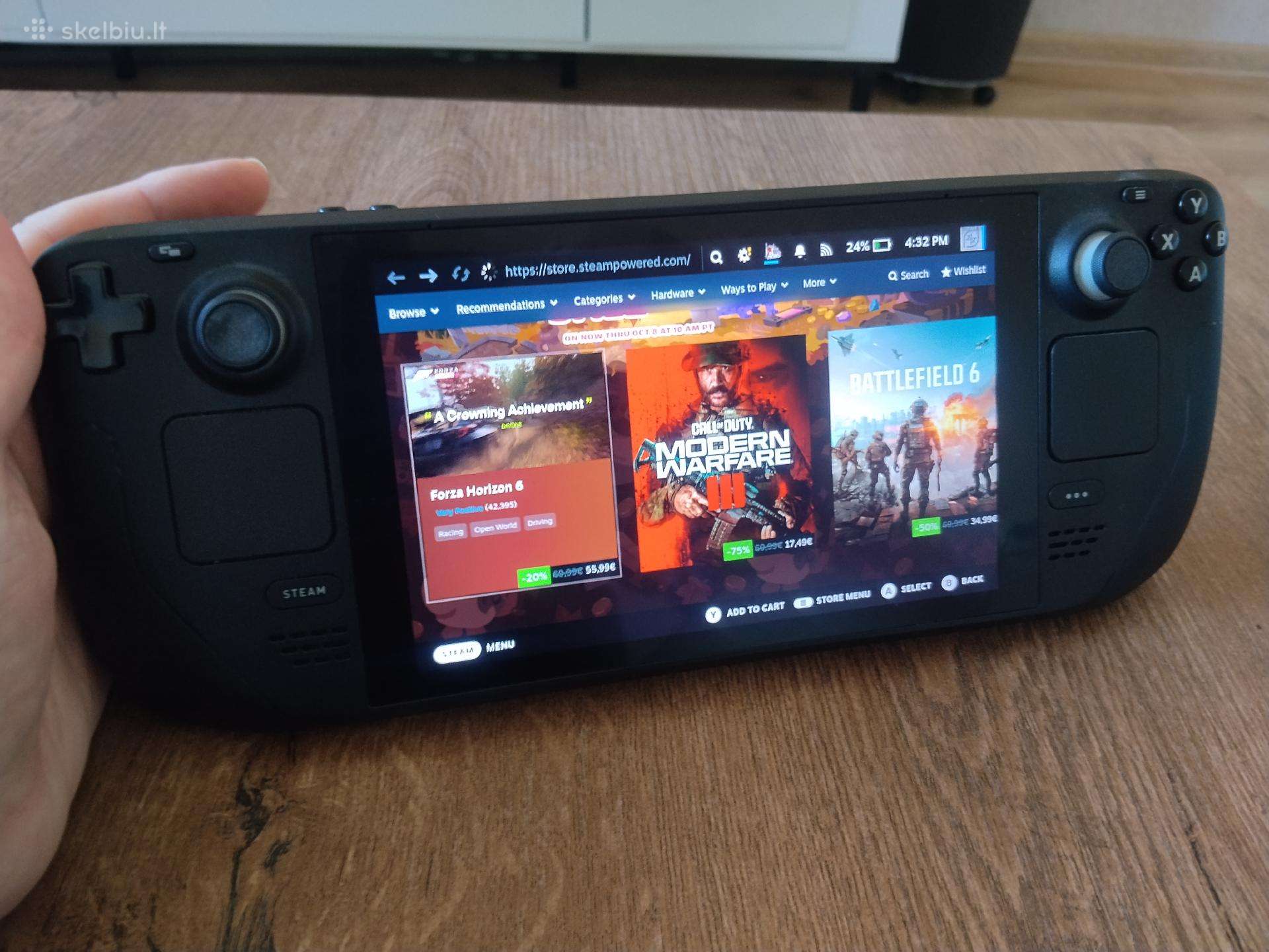 Steam deck LCD 512gb