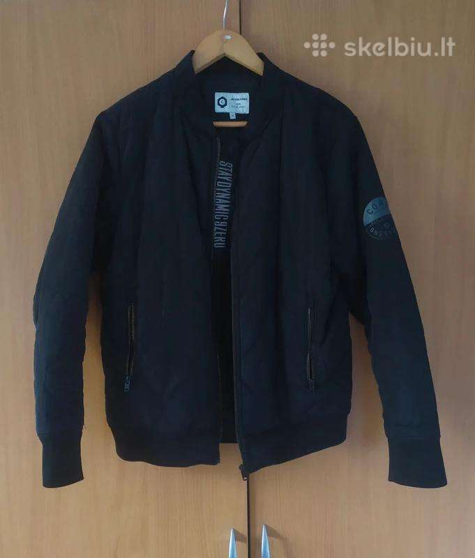 Jack & Jones pavasarinė juoda vyriška striukė M