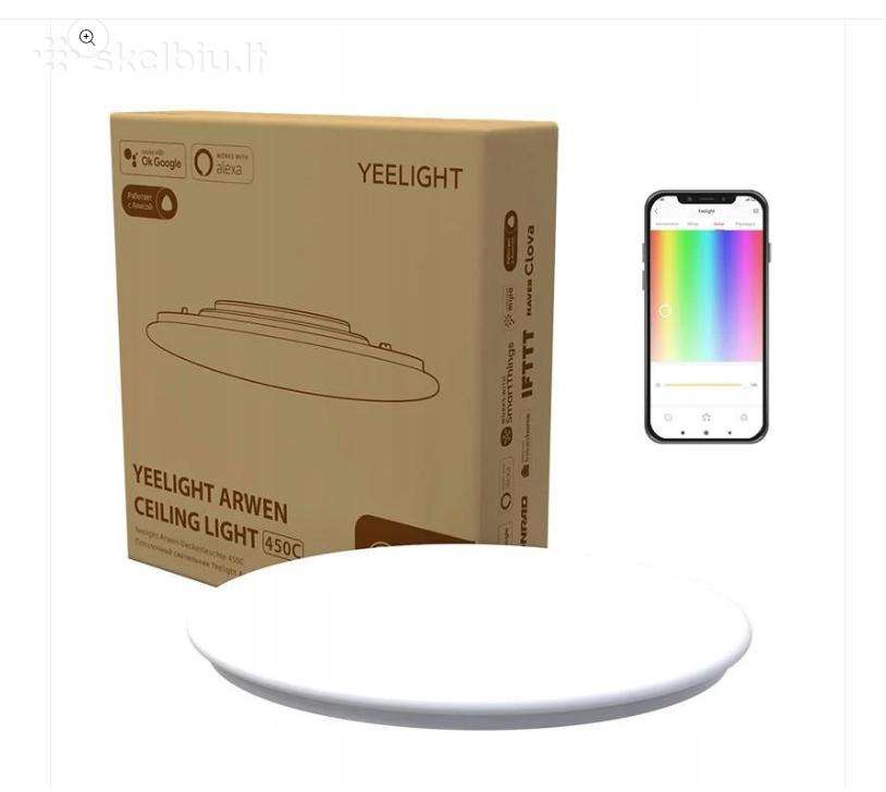 Yeelight Arwen 450c išmanus lubinis šviestuvas