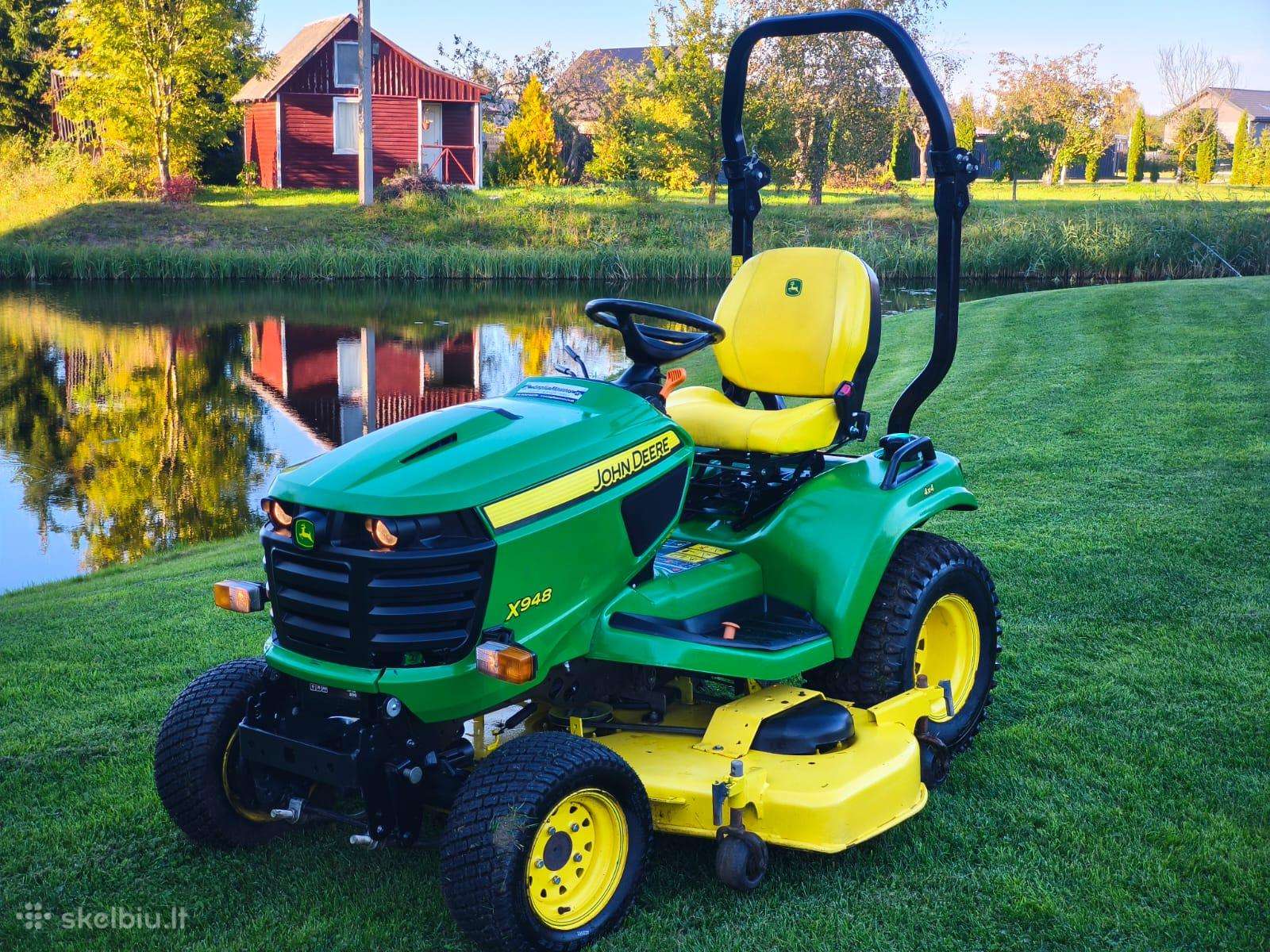 John Deere X948 – Profesionalus 4x4 Dyzelis 24.5ag