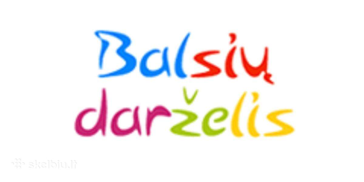 Ieškome mokytojos asistentės Balsiuose darželyje