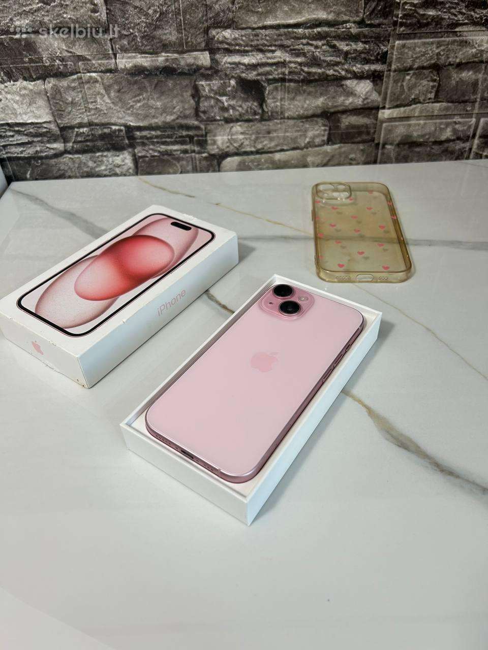 iPhone 15 128gb 81% Pink