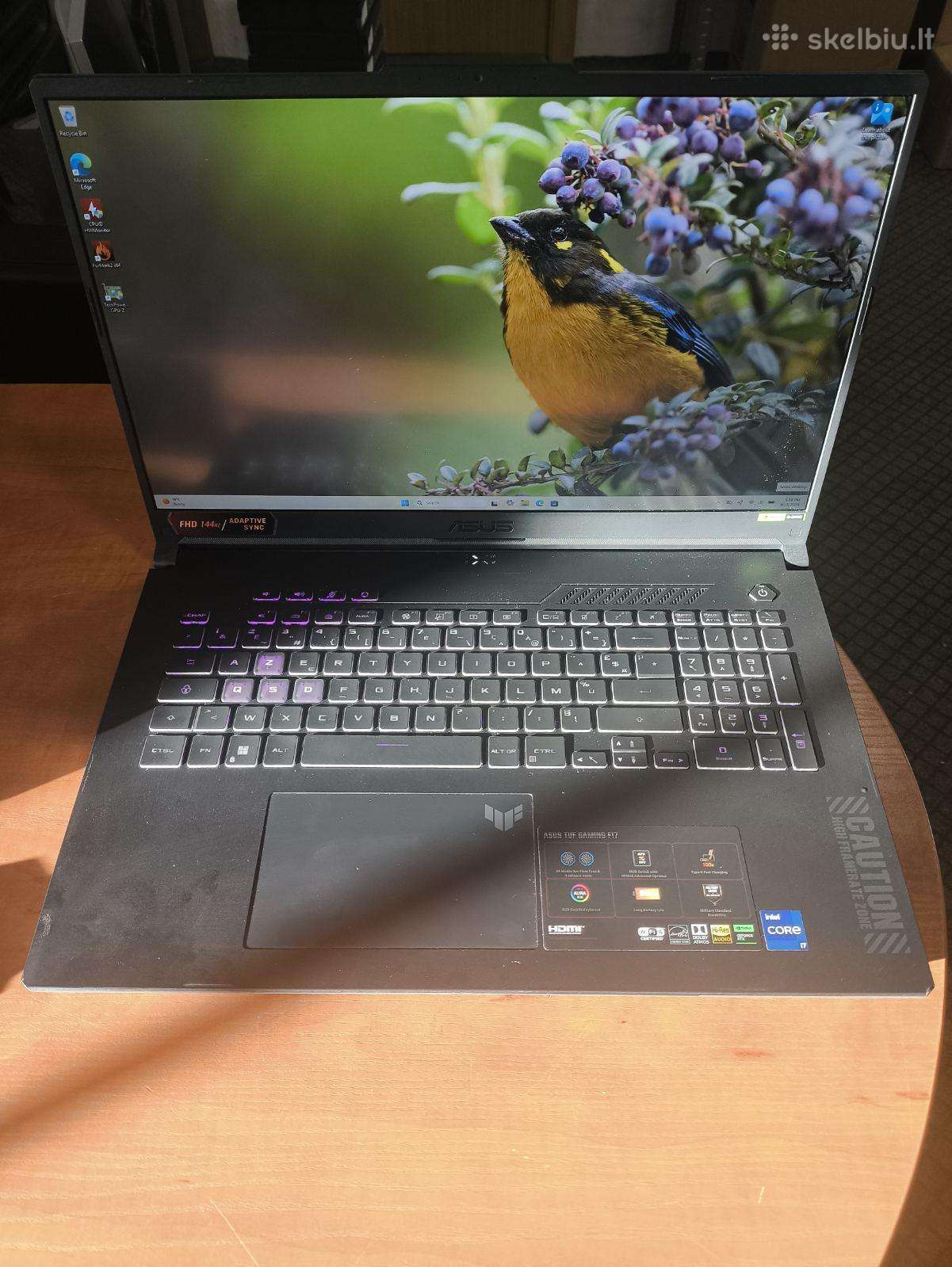 17.3 144hz i7-12700h 32gb 2tb SSD Rtx 4060 8gb
