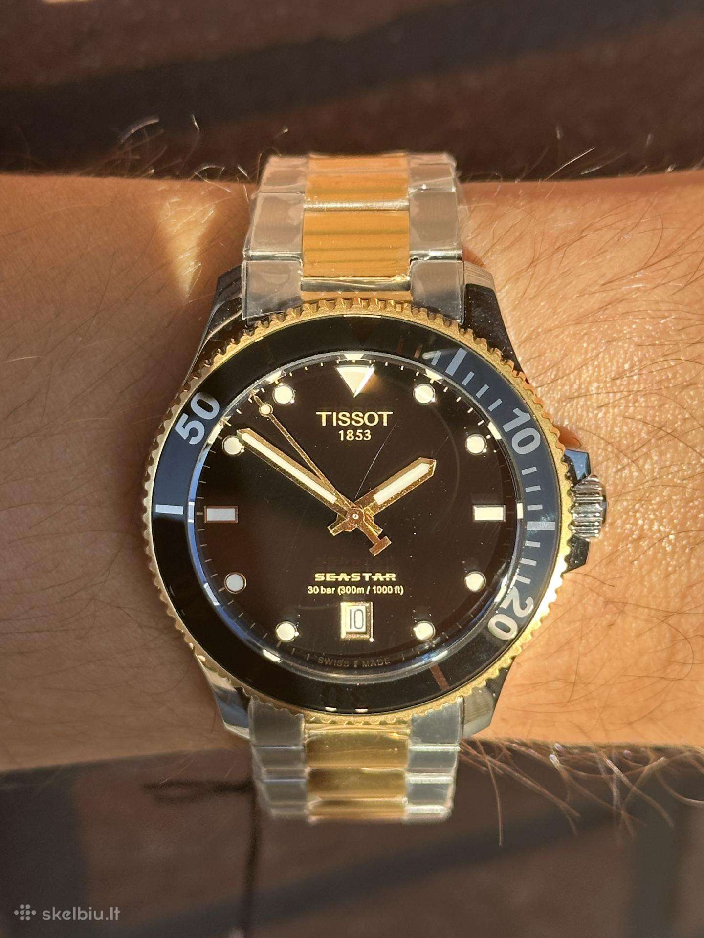 Naujas Tissot Seastar Quartz 40mm