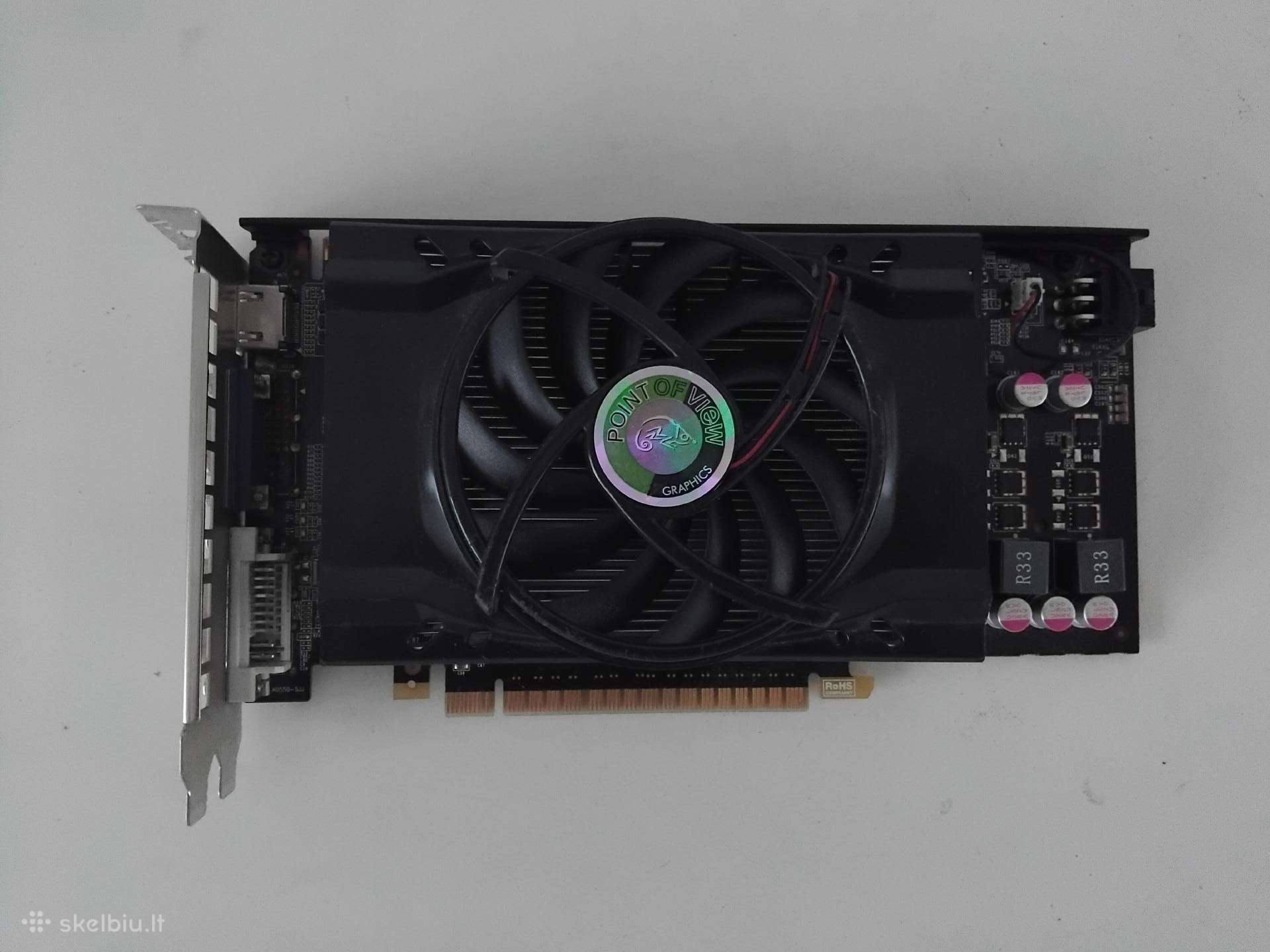 Point of view Gtx 550 Ti 1gb Gddr5 Grafinė kortelė