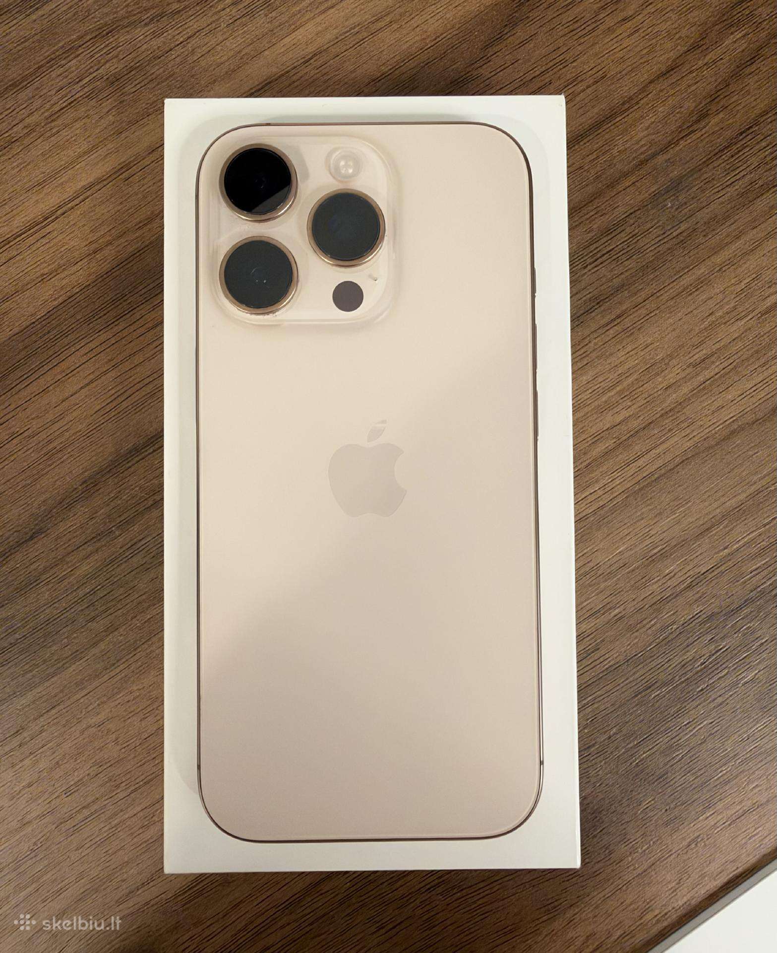 iPhone 16pro Desert titanium