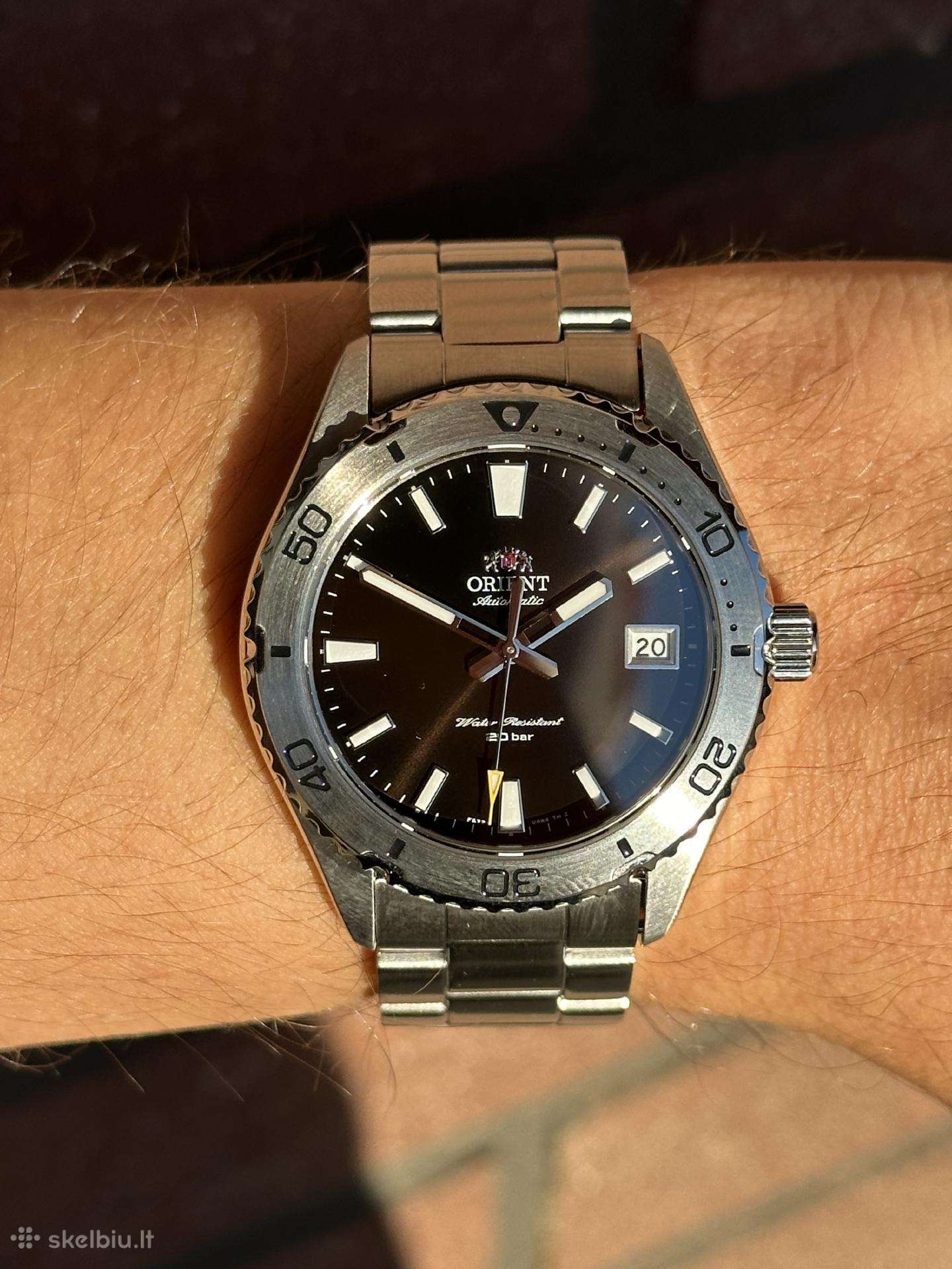 Kaip naujas Orient Mako 40mm automatinis laikrodis