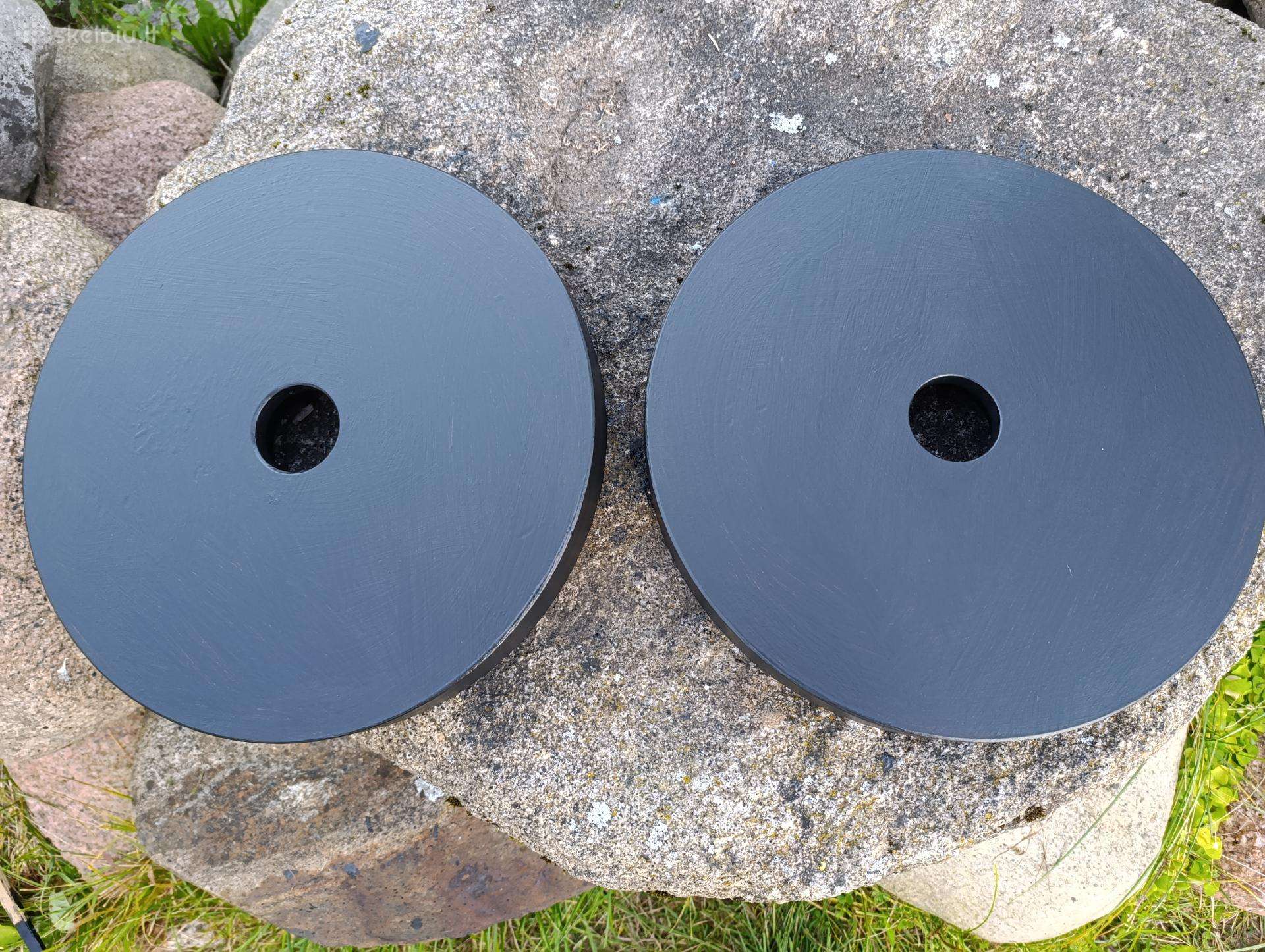 Štangos svoriai (svarmenys) 2x25kg -75€