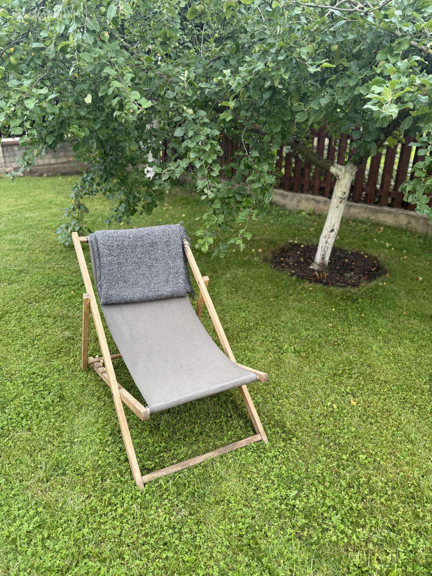 Sulankstoma paplūdimio kėdė (gultas)