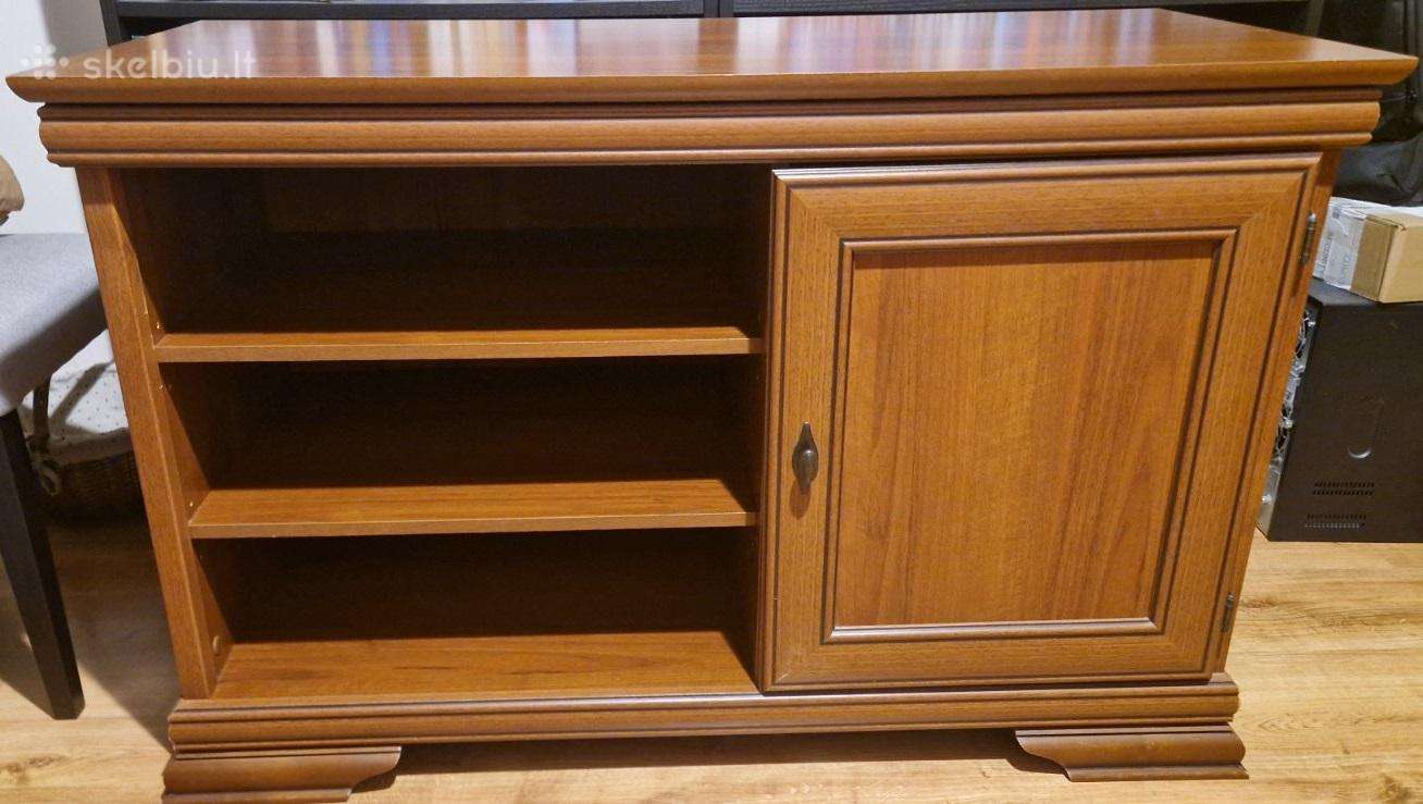 Konsimo Imperio TV staliukas riešuto spalvos