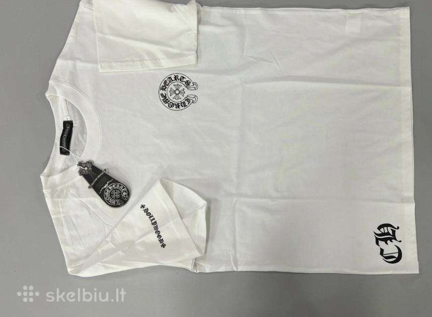 Chrome Hearts balta maikutė, nauja su etiketėmis