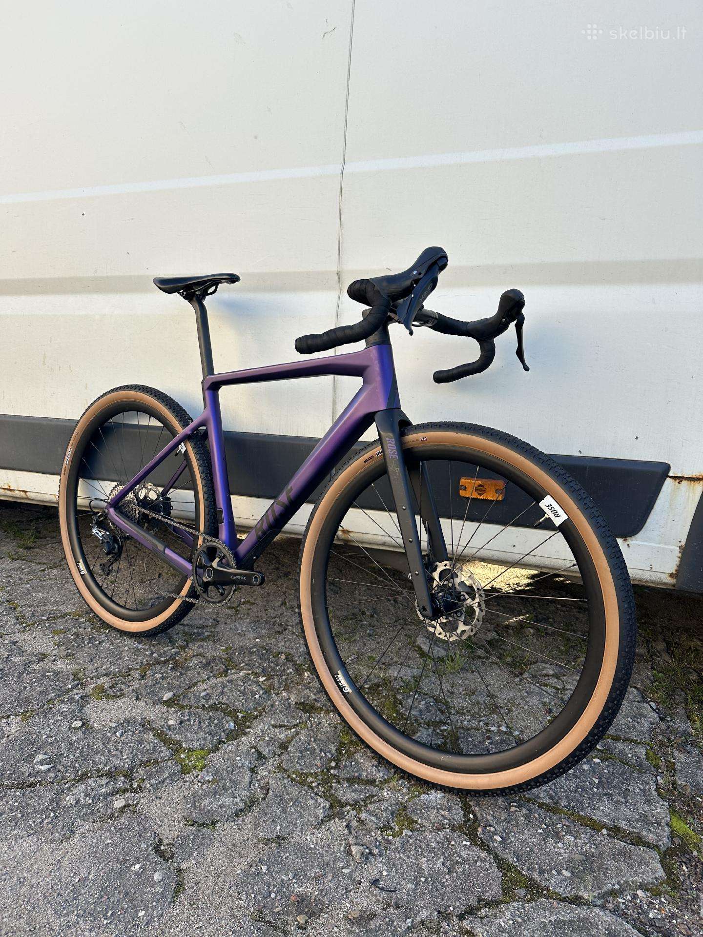 Rose gravel carbon, 55 dydis, 1x11 GRX