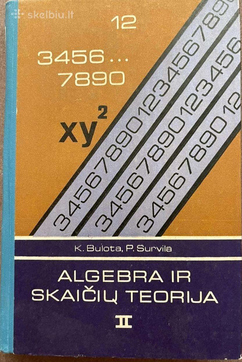 Algebra ir skaičių teorija 2 D.