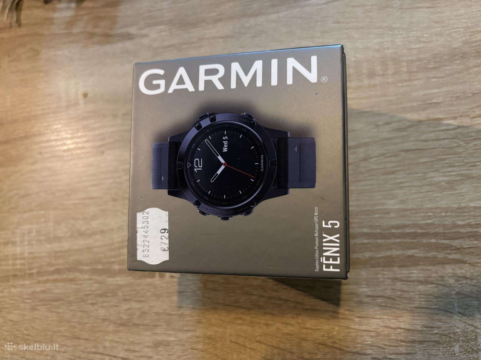 Garmin Fēnix 5 Sapphire GPS sportinis laikrodis