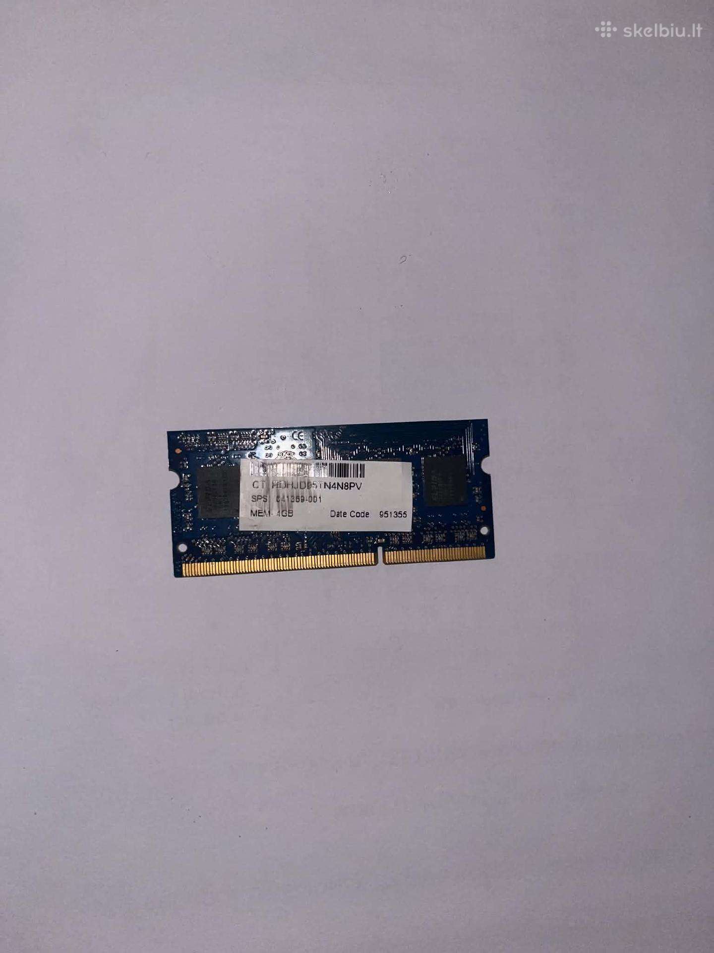4 GB Ddr3l Sodimm Elpida Pc3l-12800s