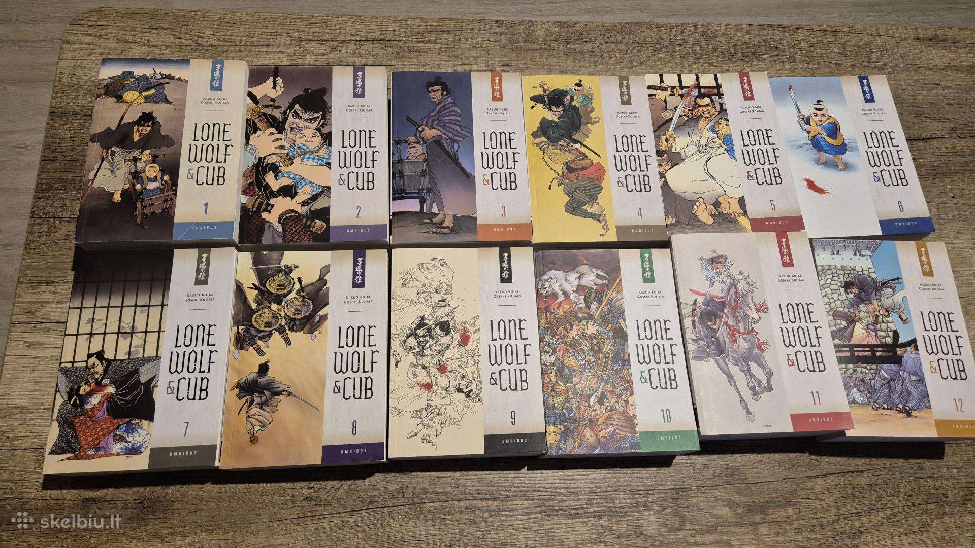 Lone Wolf and Cub pilna kolekcija