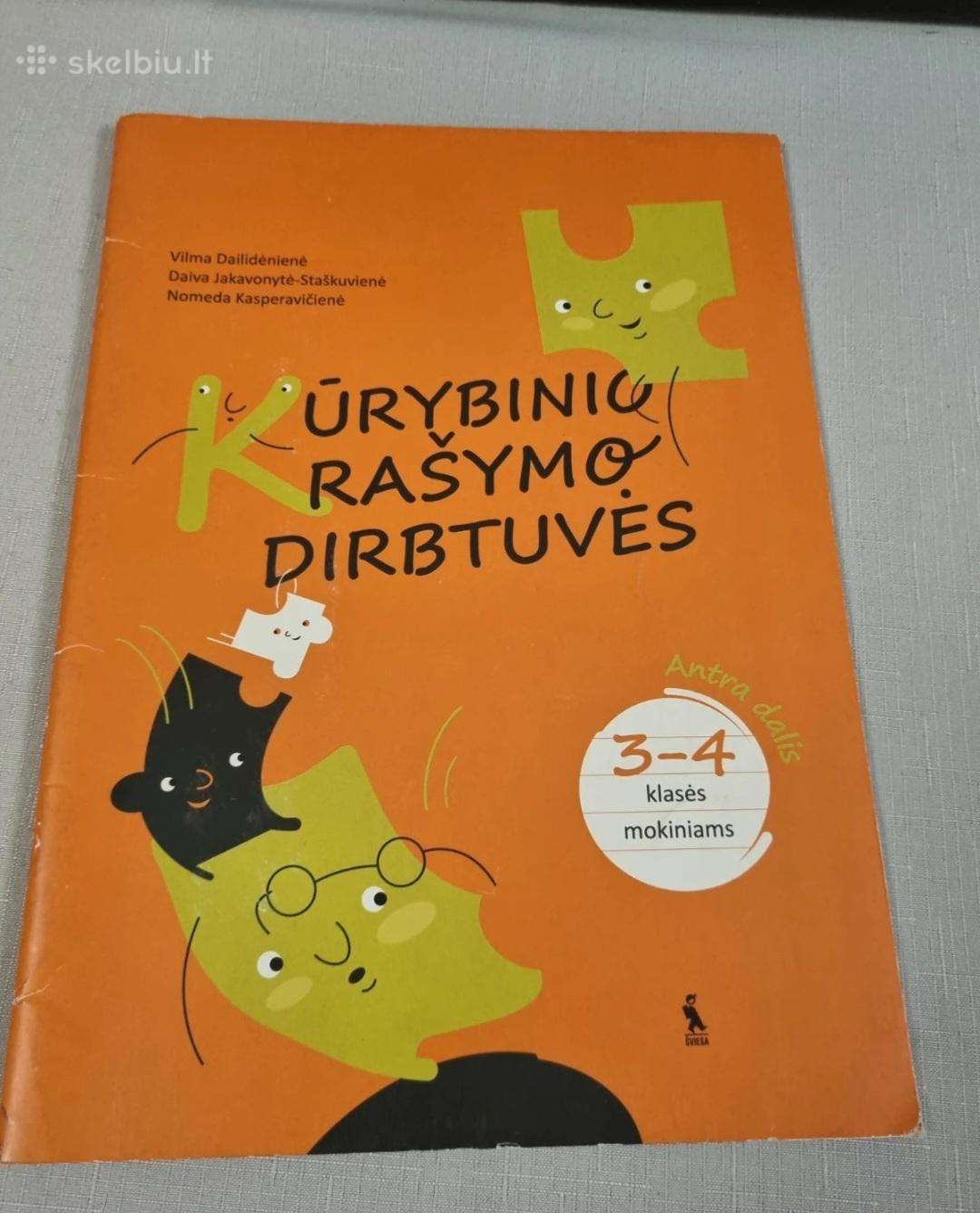 Kūrybinio rašymo dirbtuvės 3 -4 kl