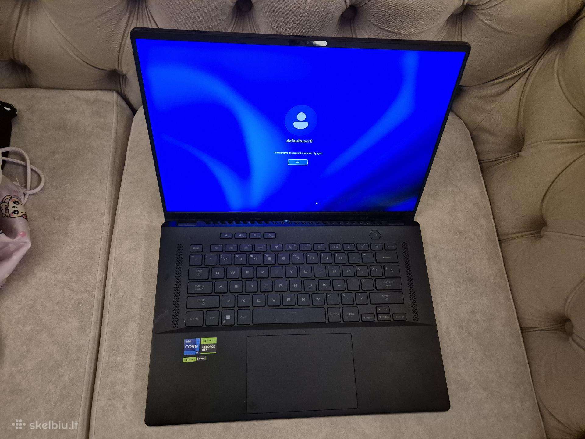 Asus Rog Zephyrus M16 i9-13900h / 16gb Rtx 4070