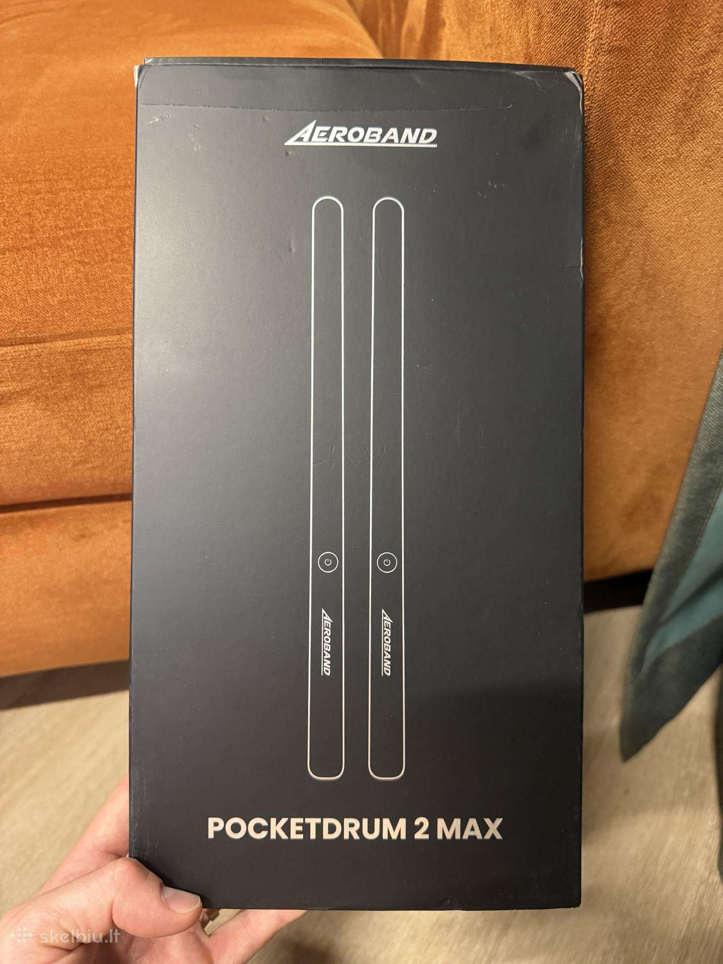 Aeroband Pocketdrum 2 Max Set - oro būgnai