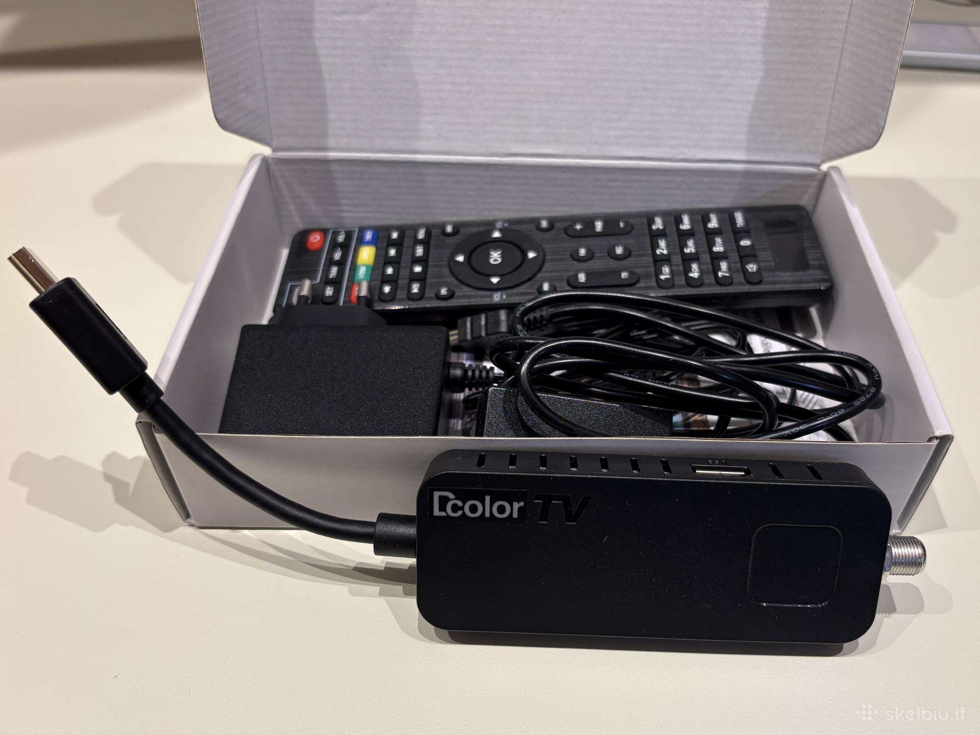 Dcolor palydovinės TV imtuvas Dvb-s/s2, Hdmi Full